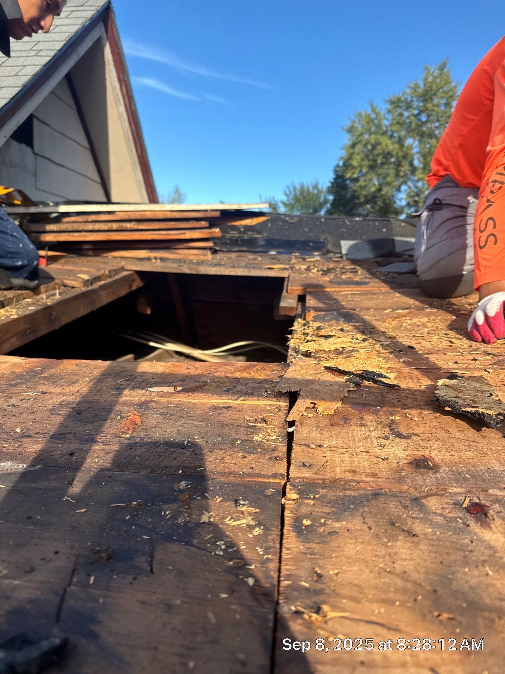 Dormer Reconstruction and Rubber Roof Repair - Manchester NH by Compass exteriors