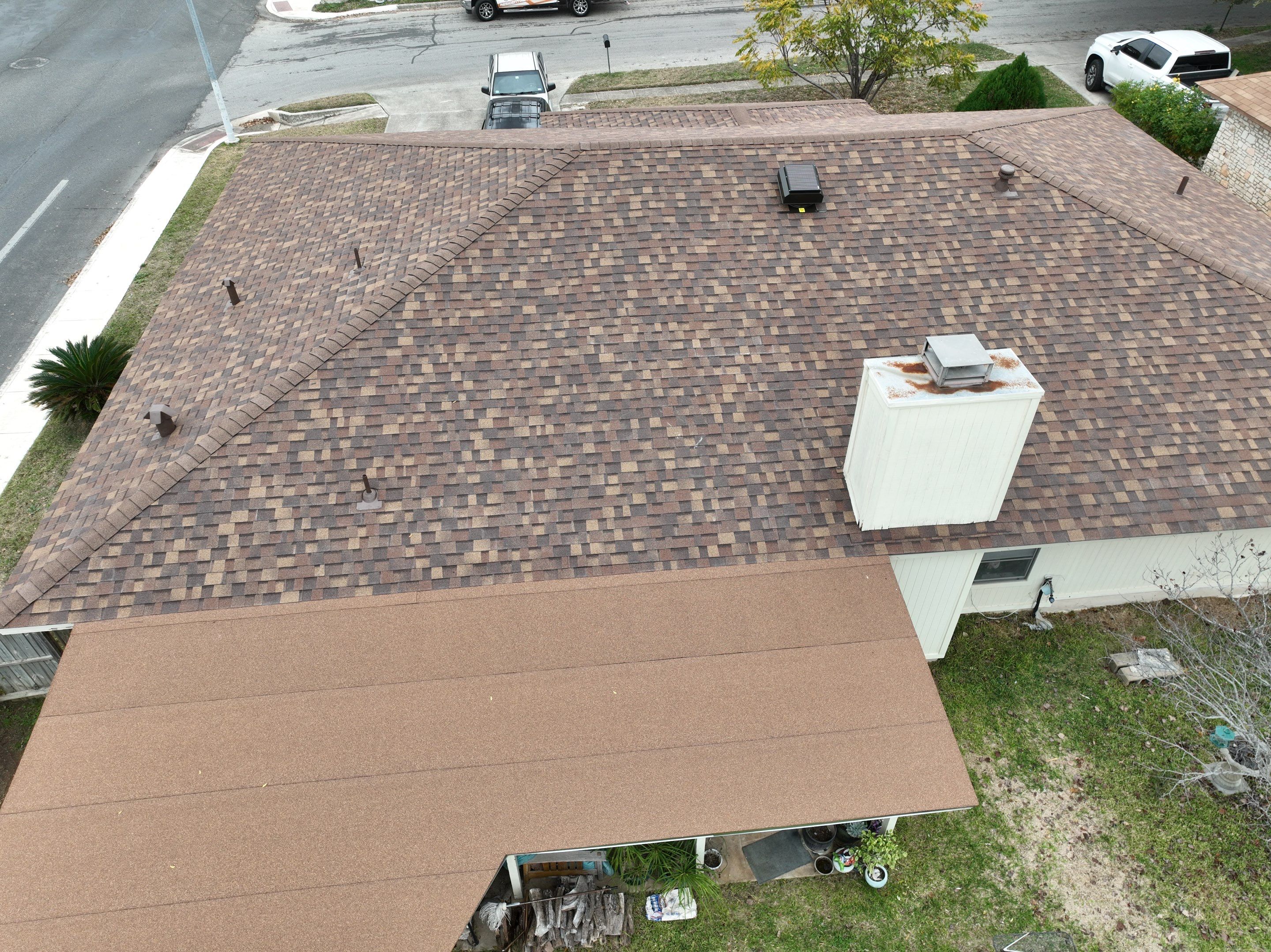 Residential Roof Replacement using Owens Corning Duration Designer 30 Year Laminate Shingle  by Premier Roofing and Contracting