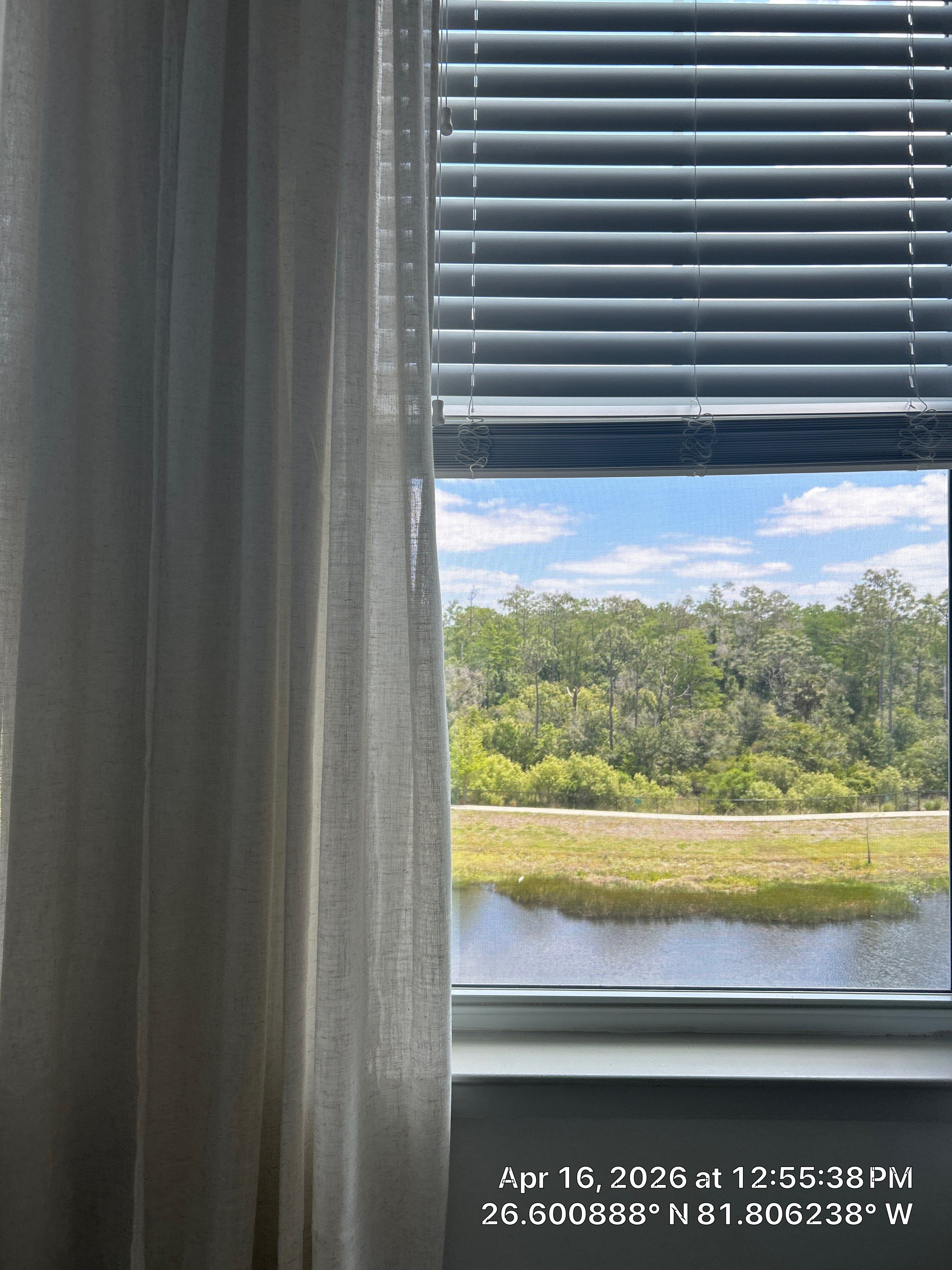 Custom Window Treatment Installation for Wellington New Construction Home by CompanyCam Sales Demo
