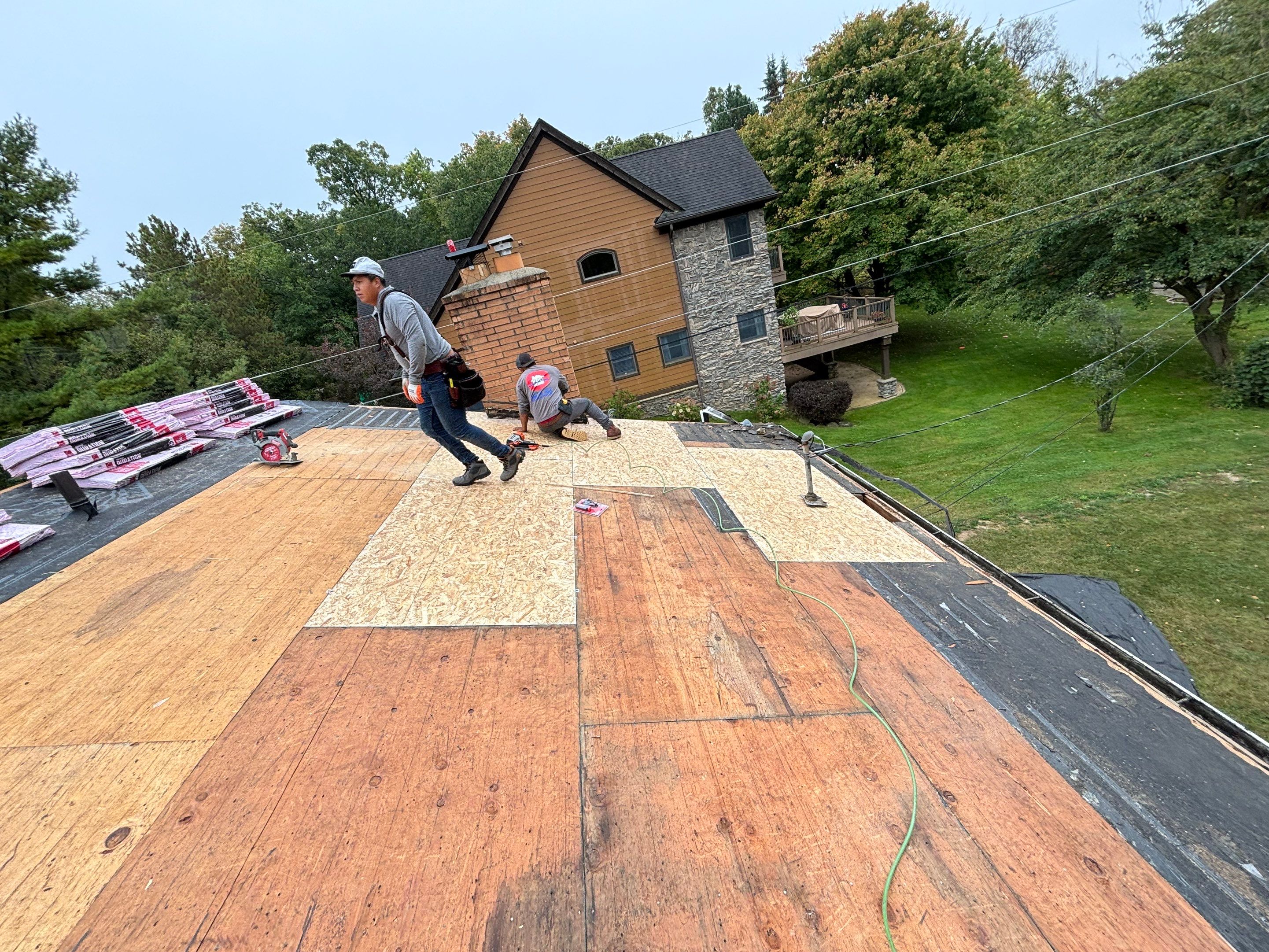 Roof Replacement using Owens Corning by 180 Contractors