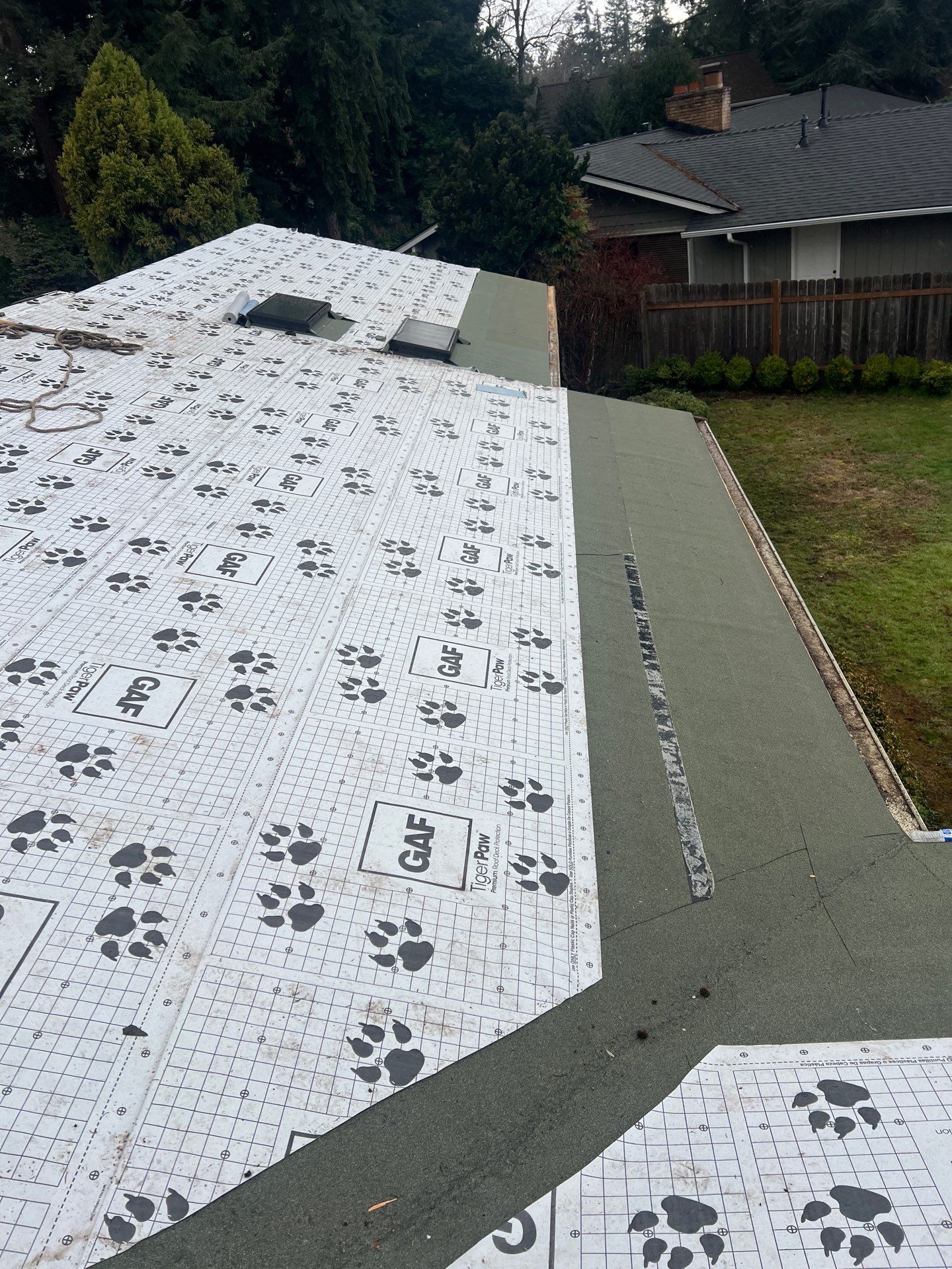 Residential Roofing Installation using GAF HDZ Shingles by Roofing Formula LLC