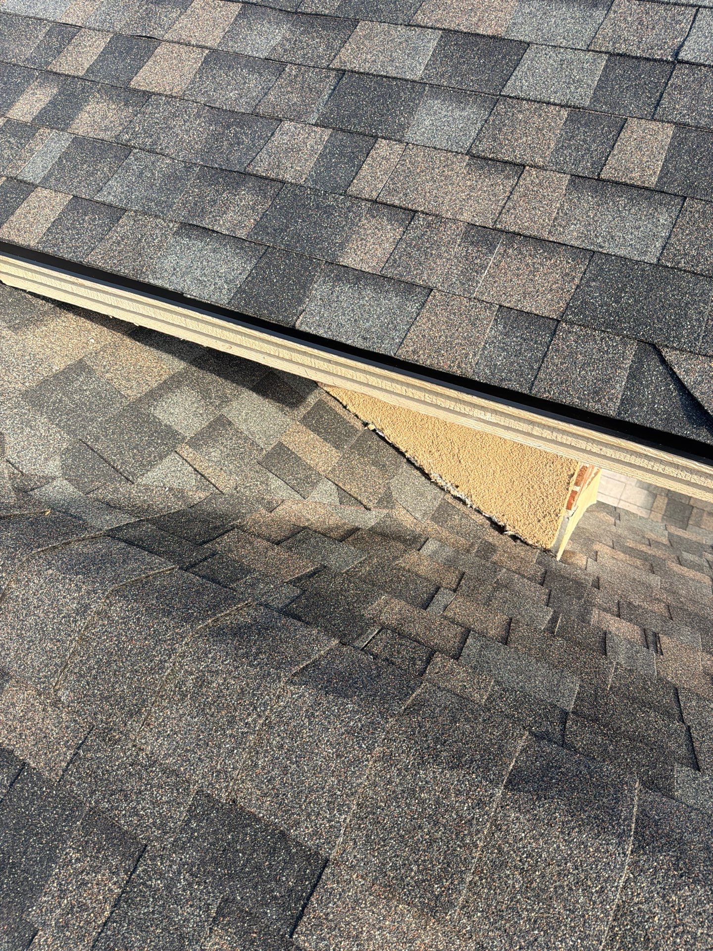 Flashing Stucco above the Roof by Bayfront Roofing and Construction