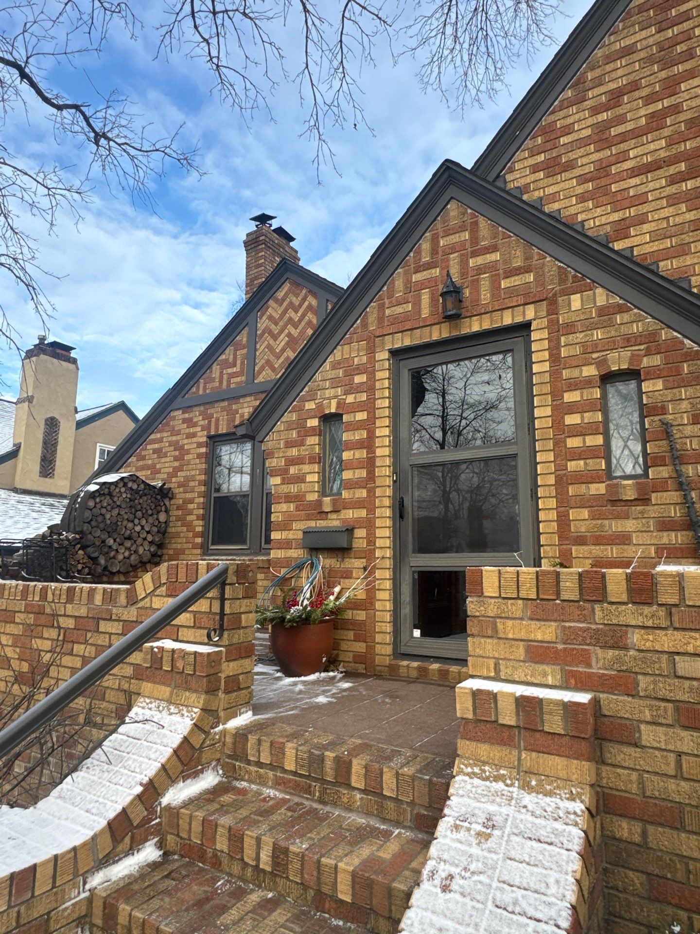 Dark Bronze Exterior Window Replacement Project in Omaha by Carps Complete Exteriors