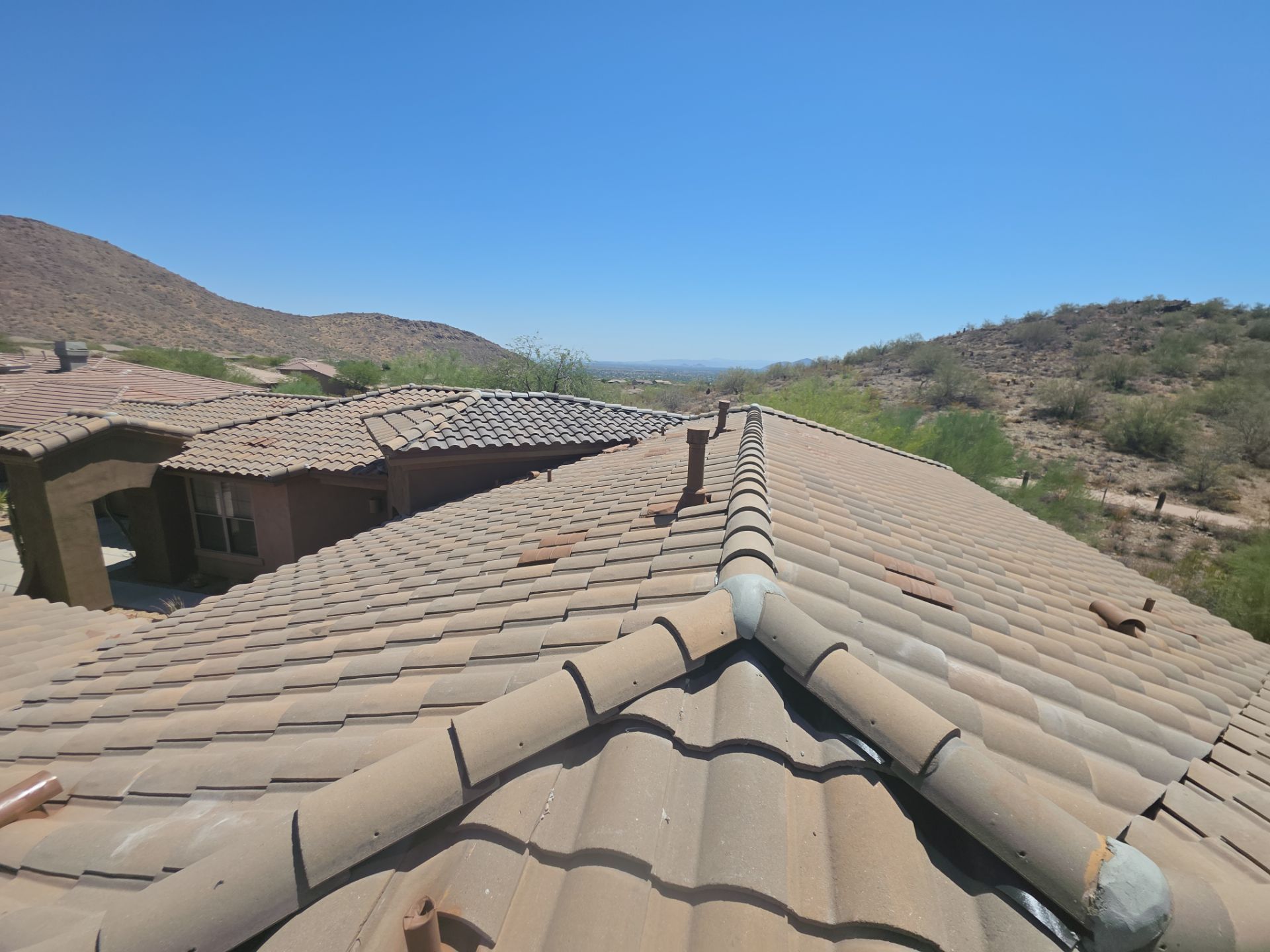 Tile Reset in Northern Scottsdale by Weather-Tite Roofing
