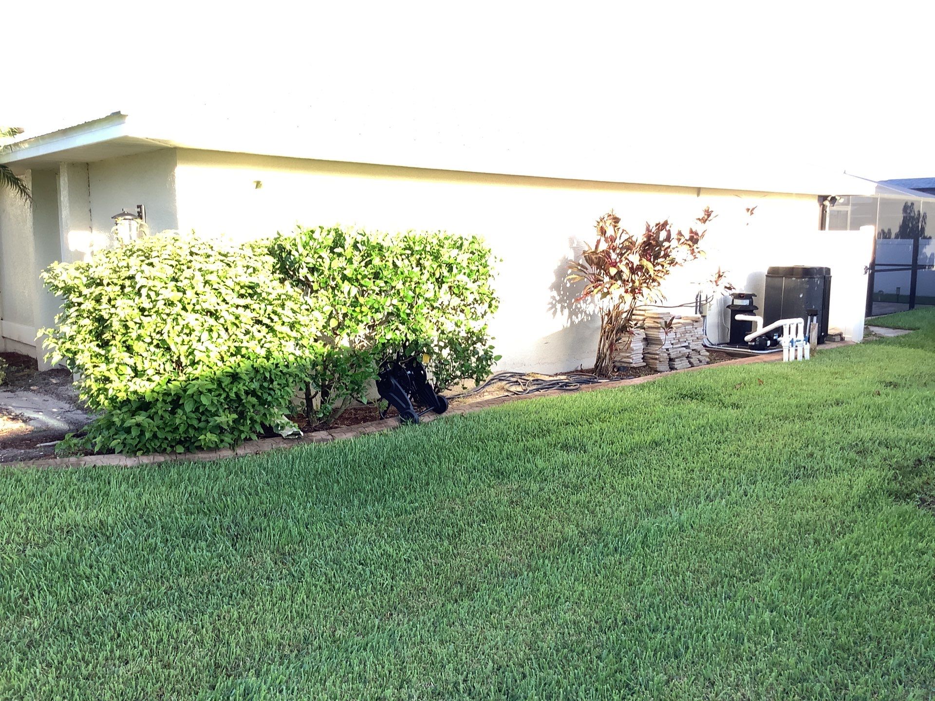 Downspout Installation using 3X4 Elbow Downspout in Cape Coral by Gutter Professors