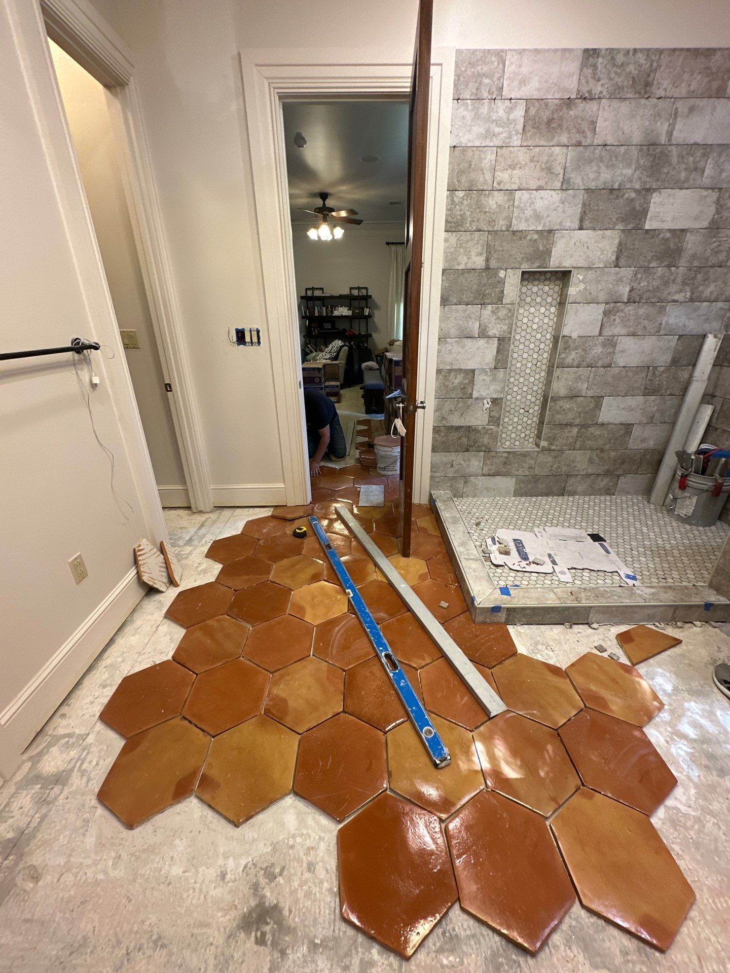 Bathroom Remodel and Flooring in Tomball, TX by SophAlx LLC