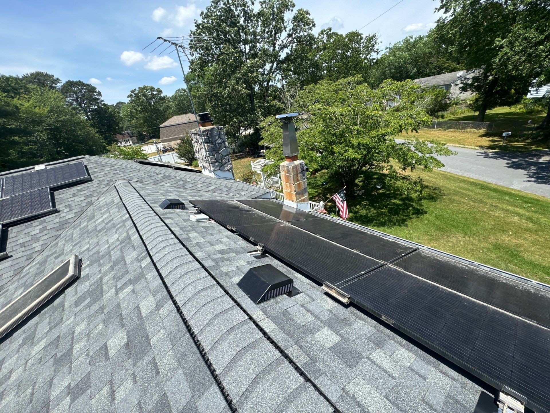 Estate Gray Shingles by Reimagine Roofing