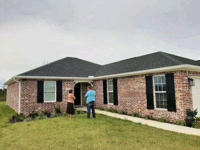 Gutter Installation using K-Style Seamless Gutters