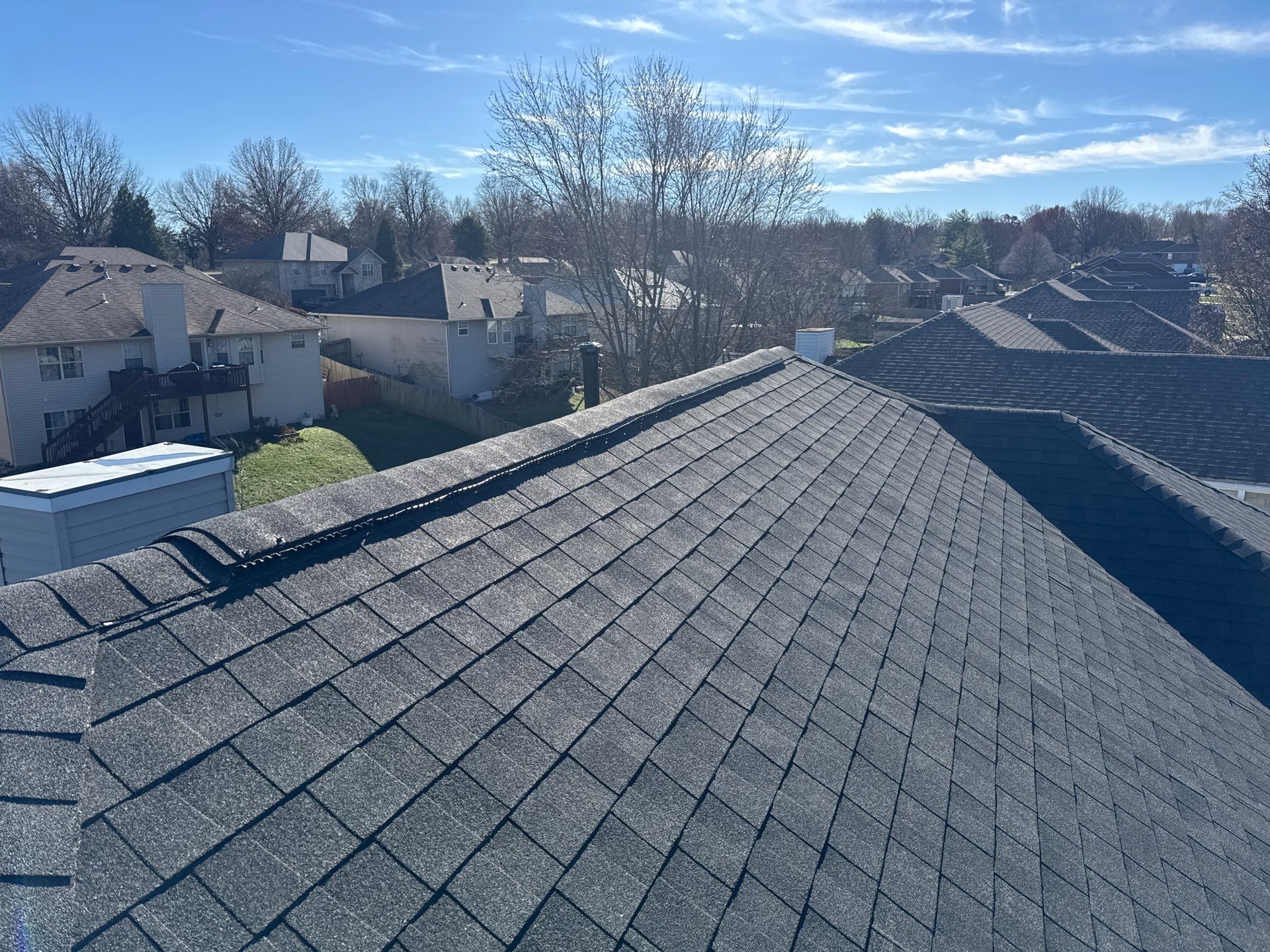 Residential Roofing Install - Atlas Pinnacle Pristine Shingles - Color Black Shadow  by Titan Commercial & Residential Roofing 
