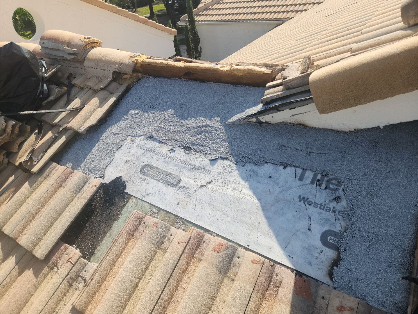 Tile Roof Repair using Concrete Roof Tile by Aastro Roofing