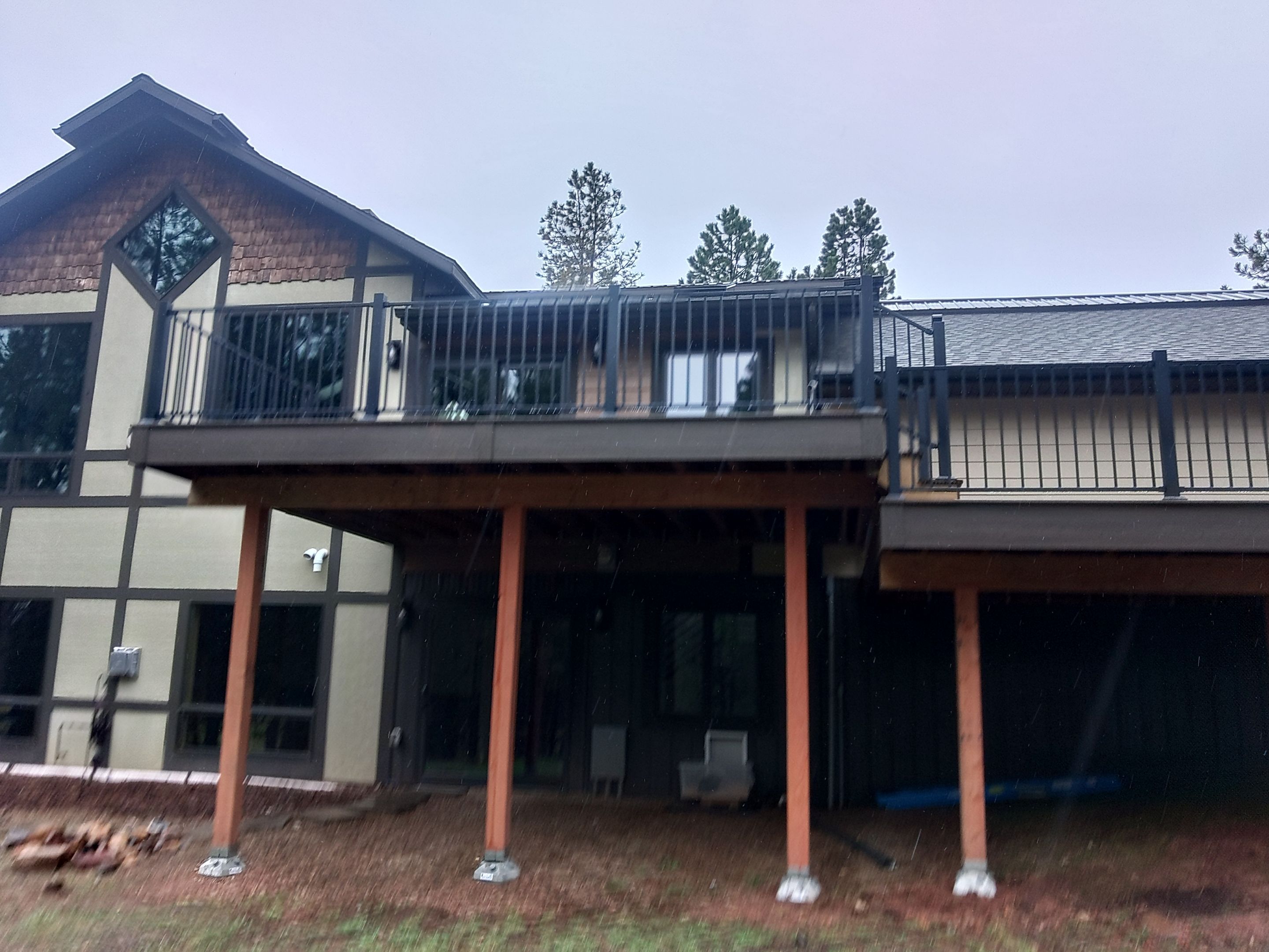Deck Installation using Trex by Weather-Tite Exteriors LLC