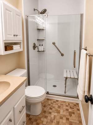 Accessible Tub-to-Shower Conversion - Bel Air, MD