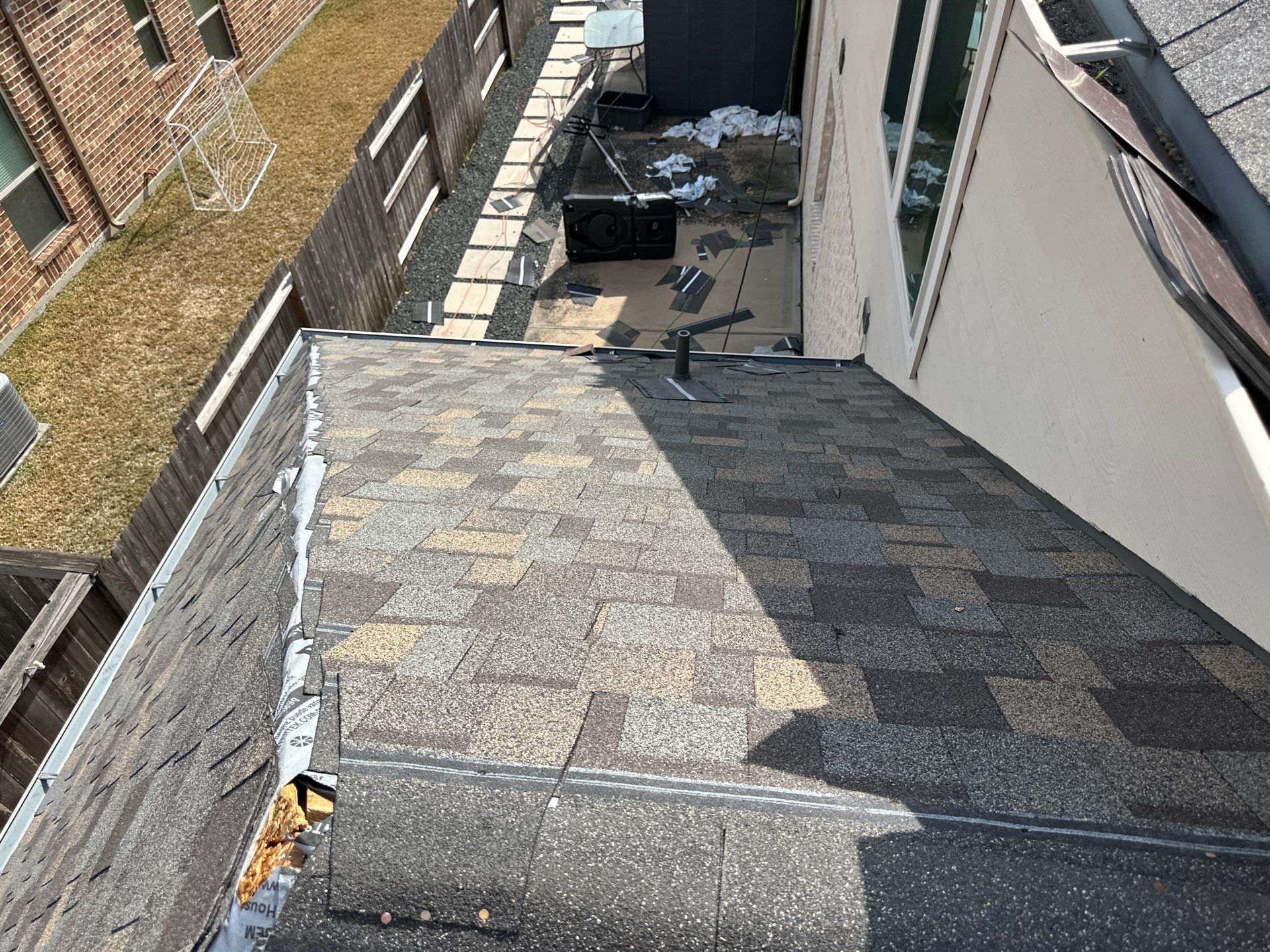 Roof Replacement in Cypress after Customer sustained Hail Damage! by Core Four Roofing