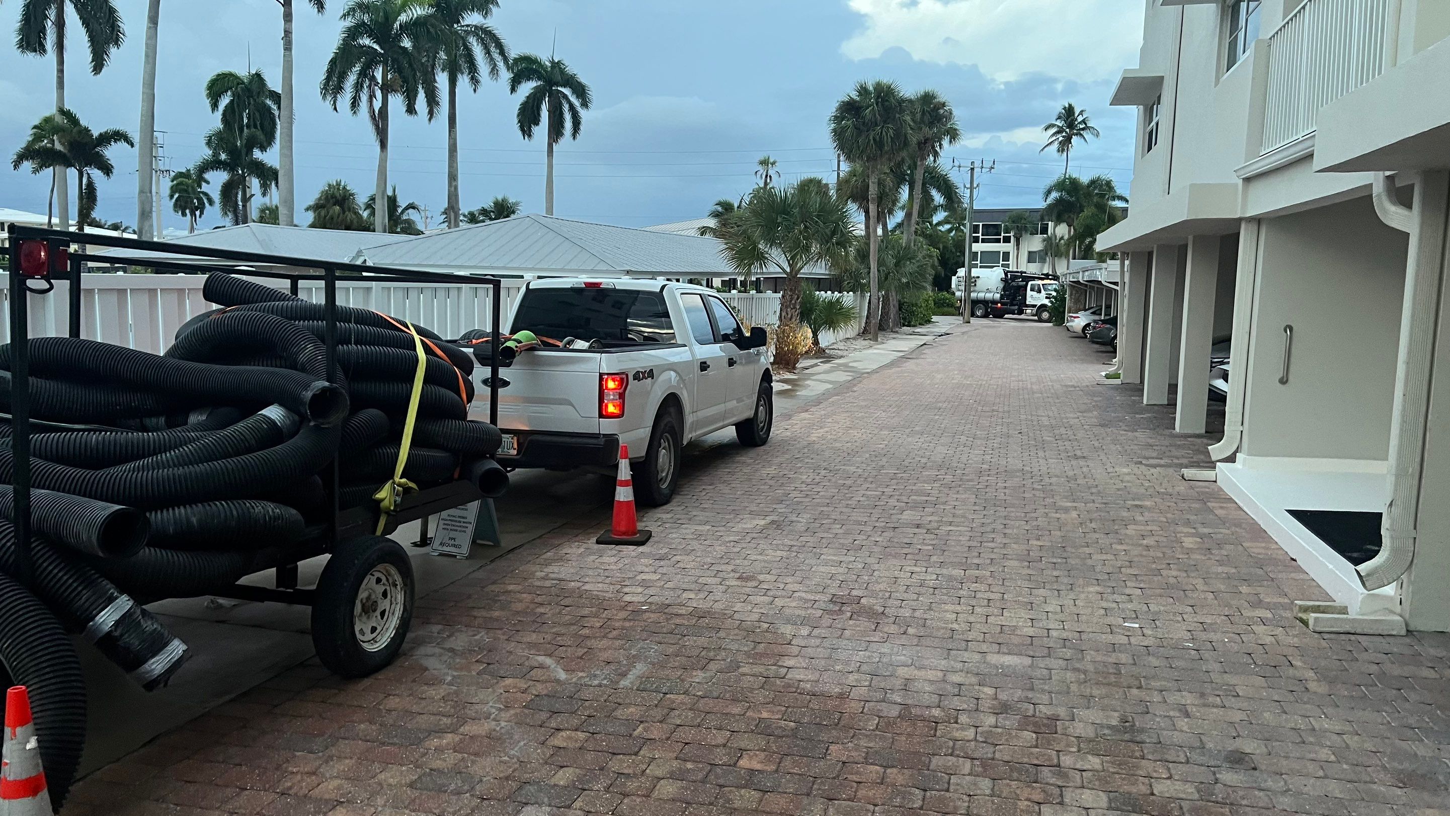 Naples Condo Pool Cleanout by APS Power & Water