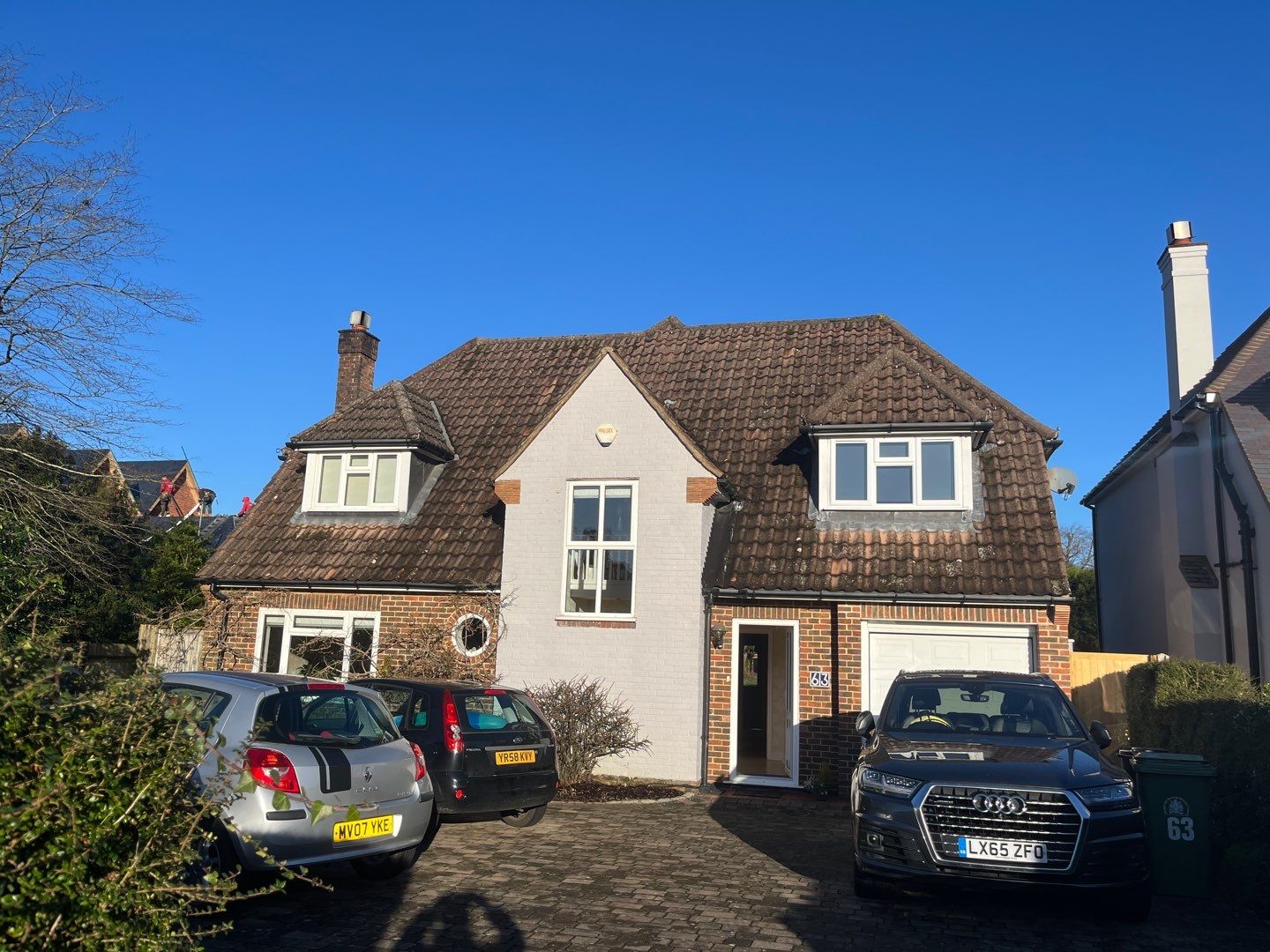 Roof Clean  - Moss Removal - Gutter Clean using Honda 15lpm Low Pressure Washing Machine by Ges Exterior Cleaning ltd