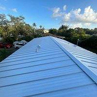 24ga 1" Nail-Strip Mill Finish by Total Roofing System The Metal Roof Experts