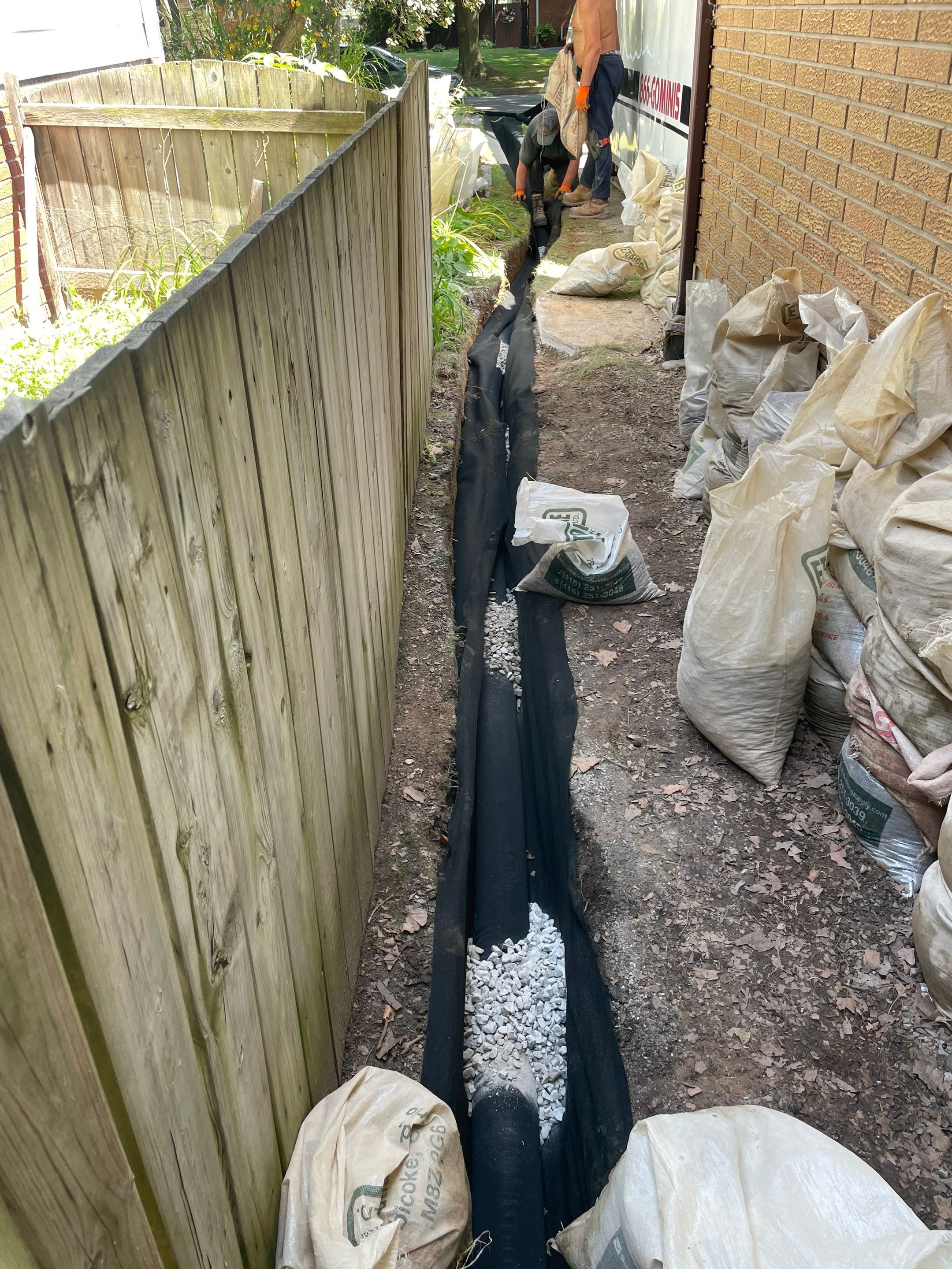 French Drain, Sump Pump, and Backwater Valve Installation in St. Catharines by Canada Waterproofers Inc