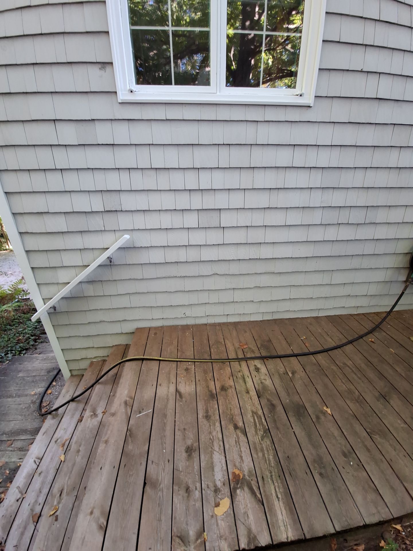 Lakefront Deck Pressure Washing, Exterior Wood Staining, and Painting in West Olive MI by Gordon Painting