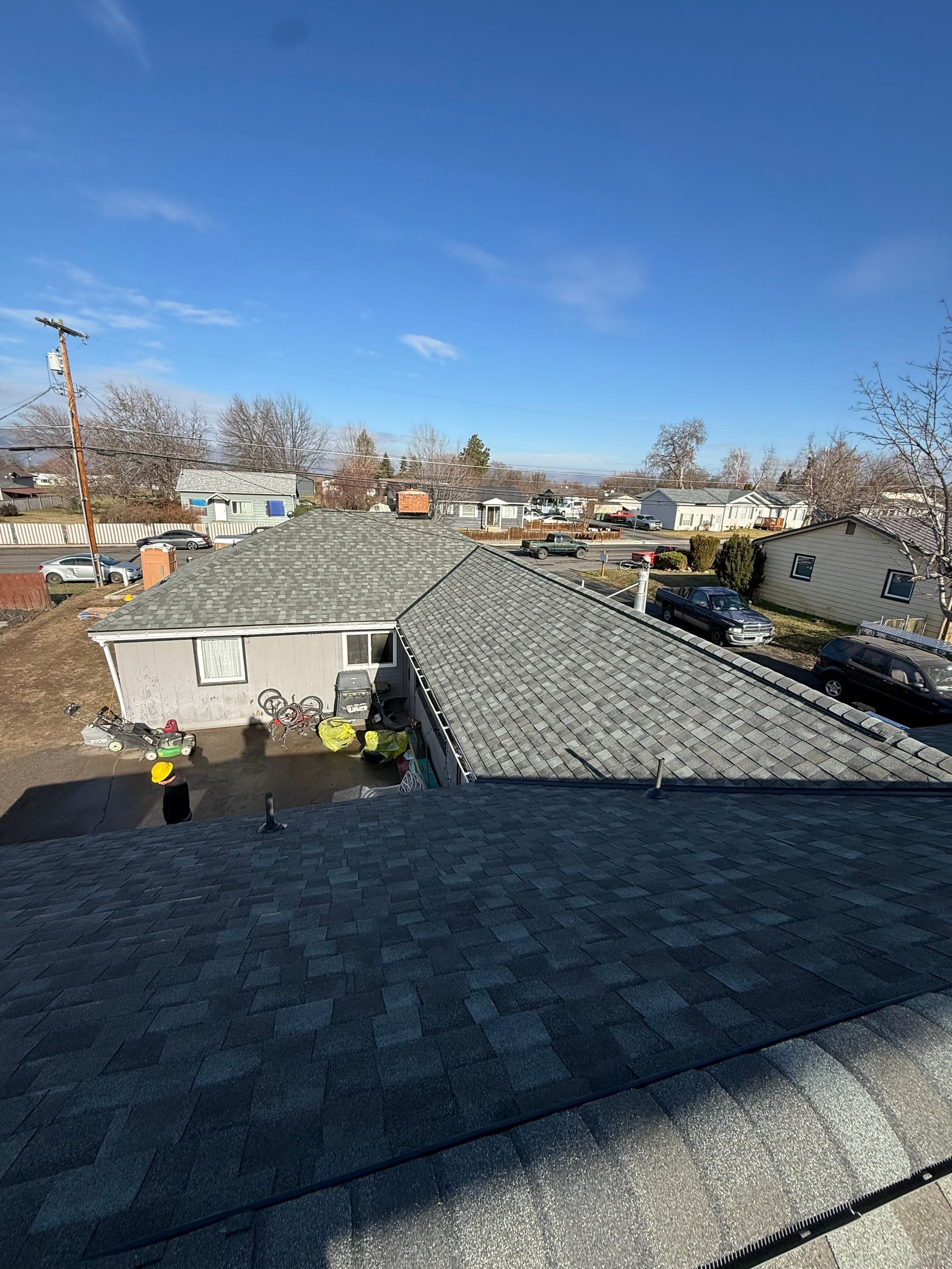 Architectural Shingle Roof Replacement and Structural Decking Repair in Lewiston by Alpine Roofing