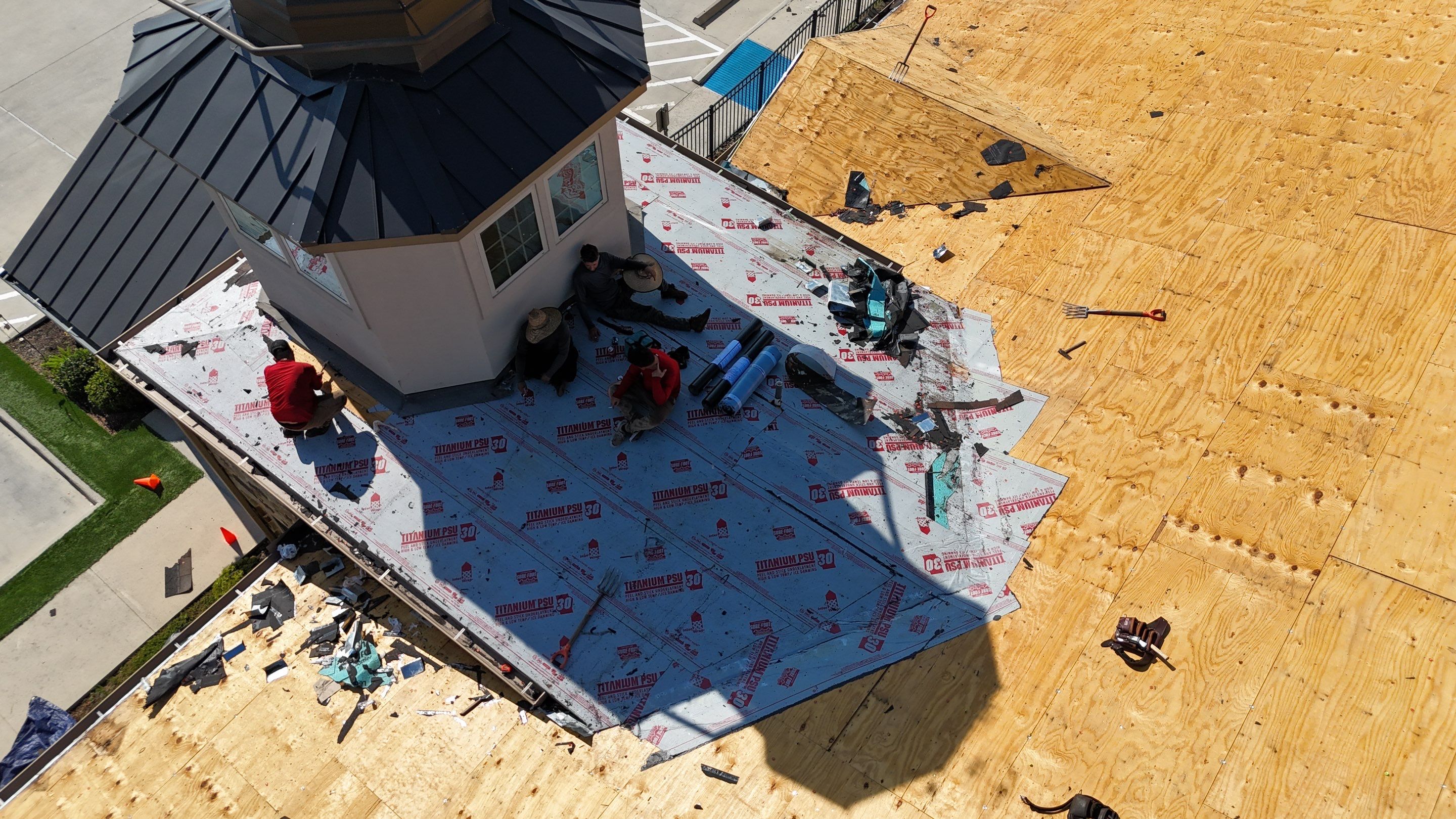 Roof Replacement on a Daycare! by Core Four Roofing