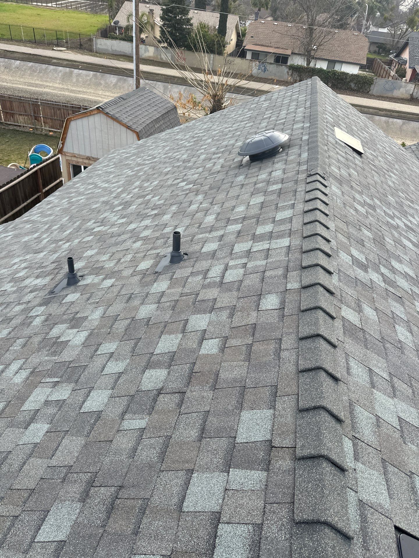 Roof Installation in Modesto CA by Grandmark Service Company