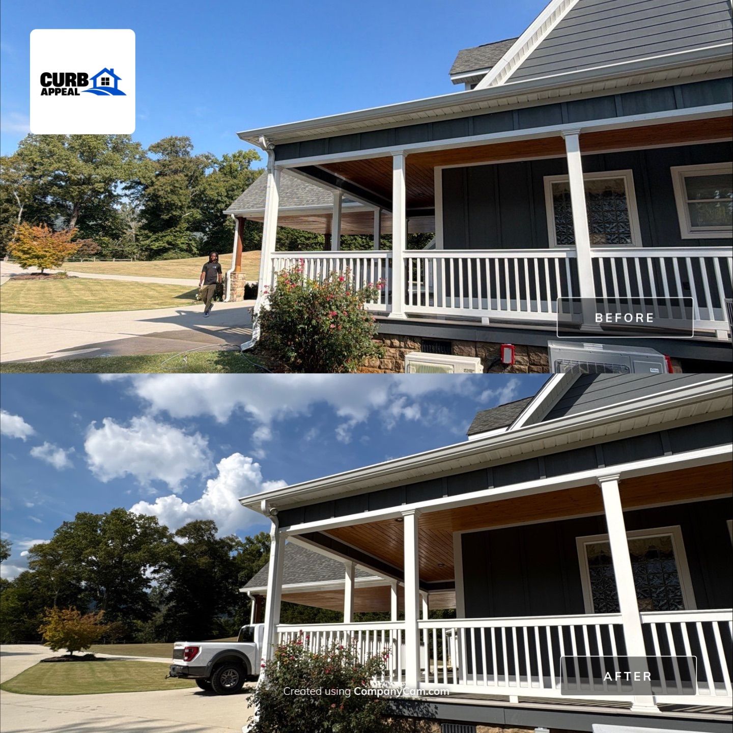 Project in Chattanooga by Curb Appeal 