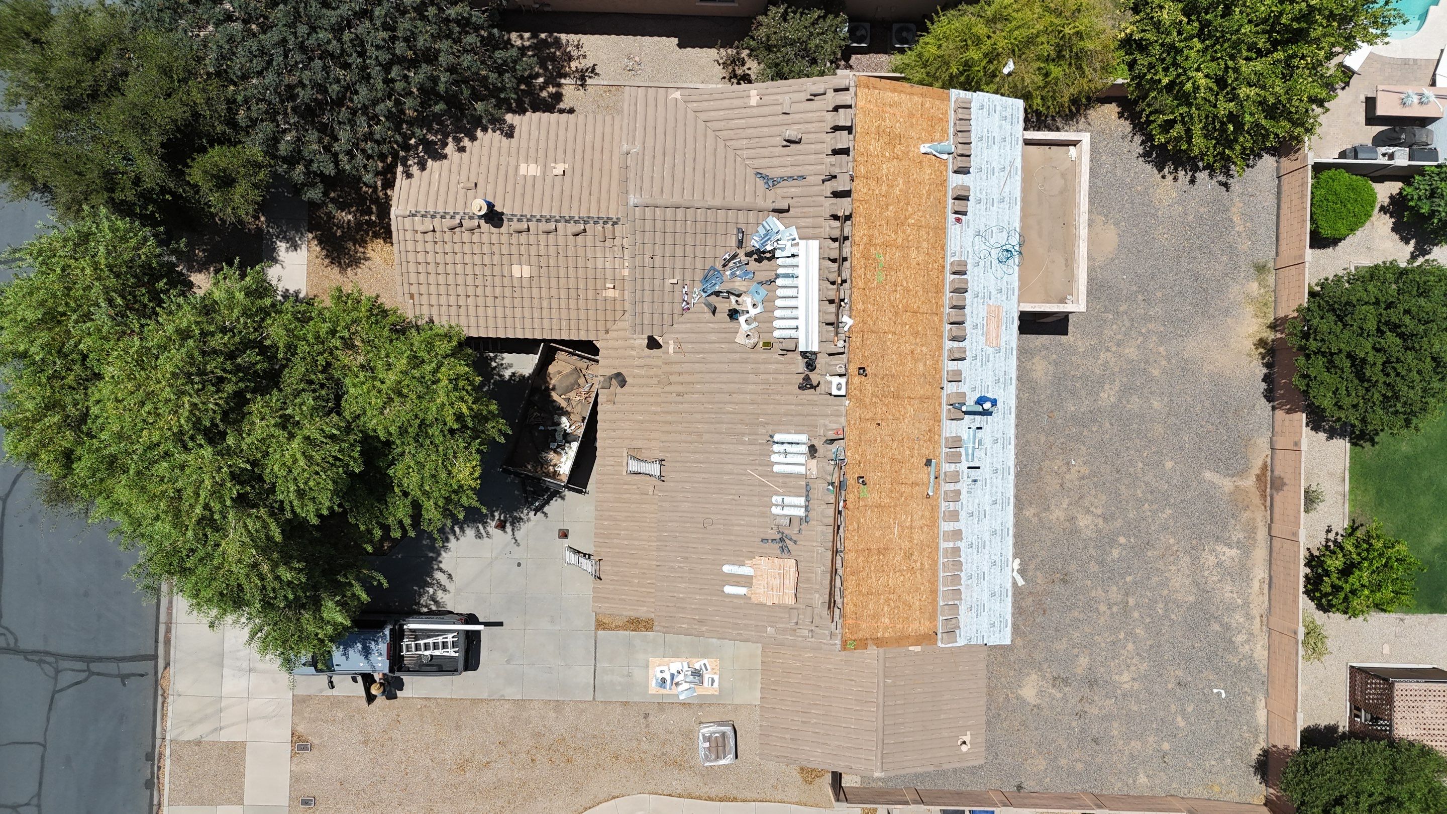 Project in Queen Creek, AZ by Saint Roofing