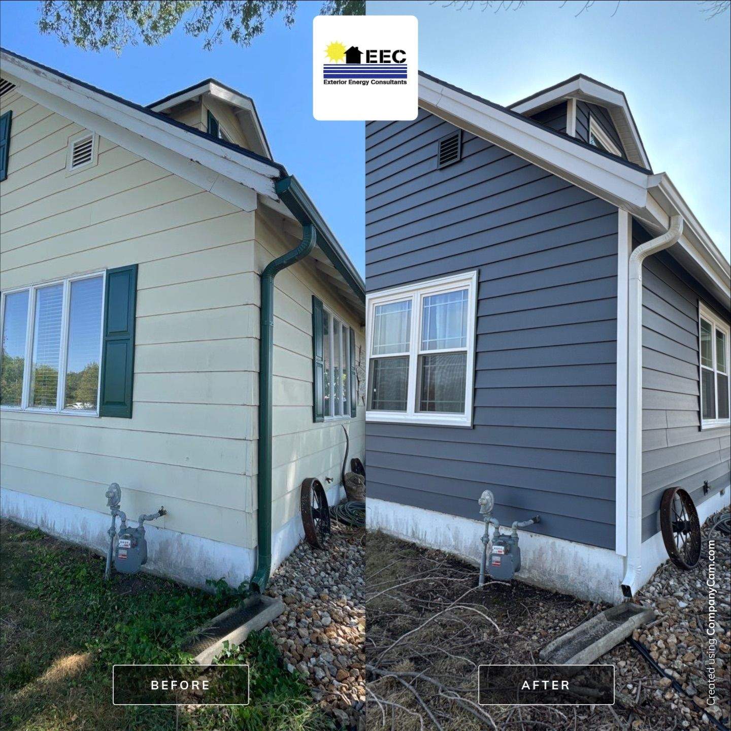 Siding Installation using Craneboard D7 by EEC Windows, Siding & Roofing