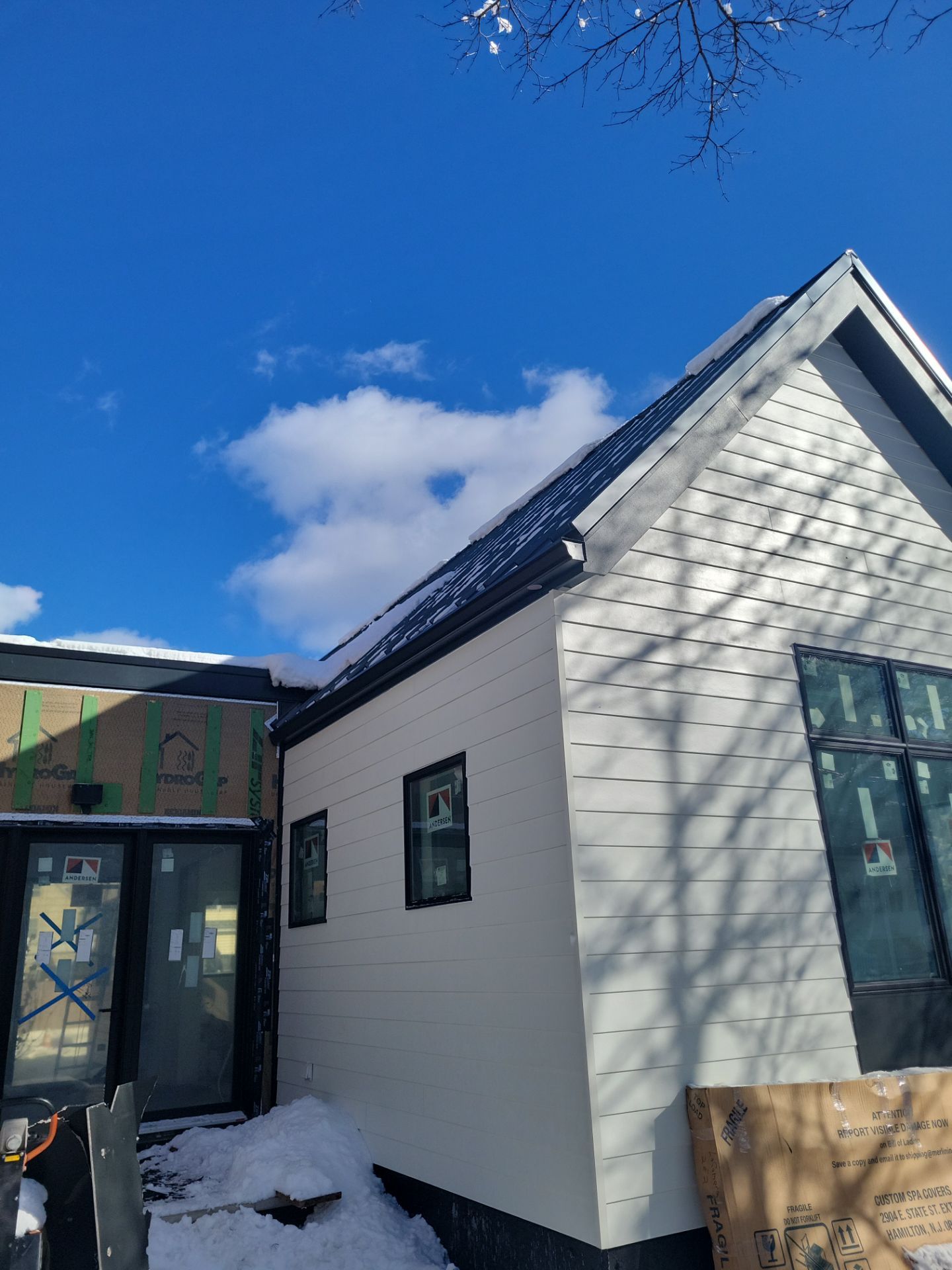 Metal Roof and Siding in Portsmouth by CML Roofing and General Contracting