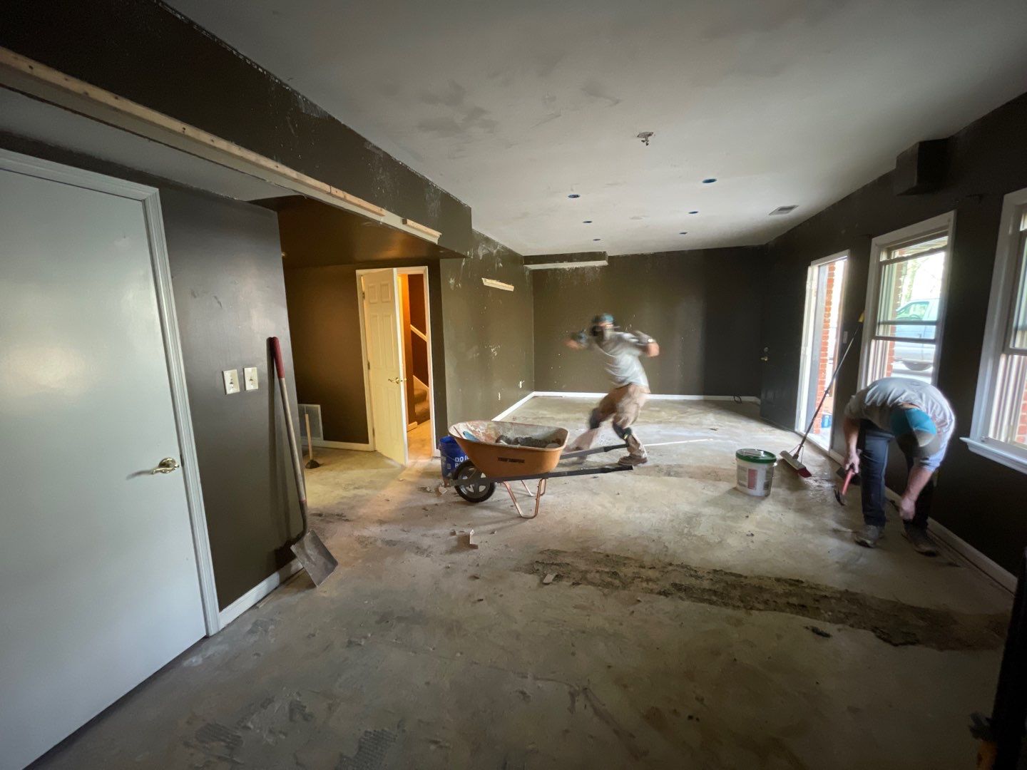 Russet Woods Basement by Pillar and Pine