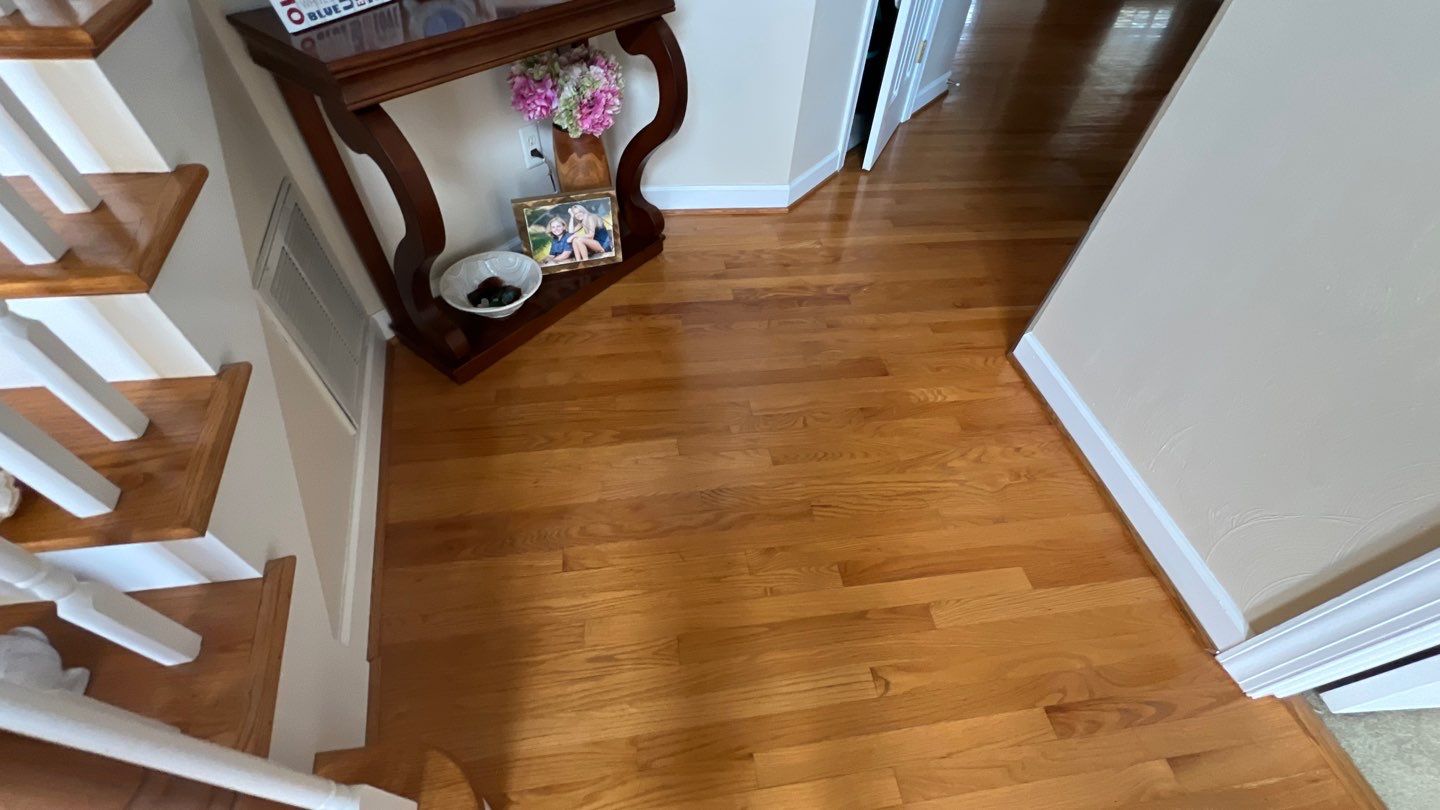 Hardwood Renewal  using Finish Em by Monster Clean