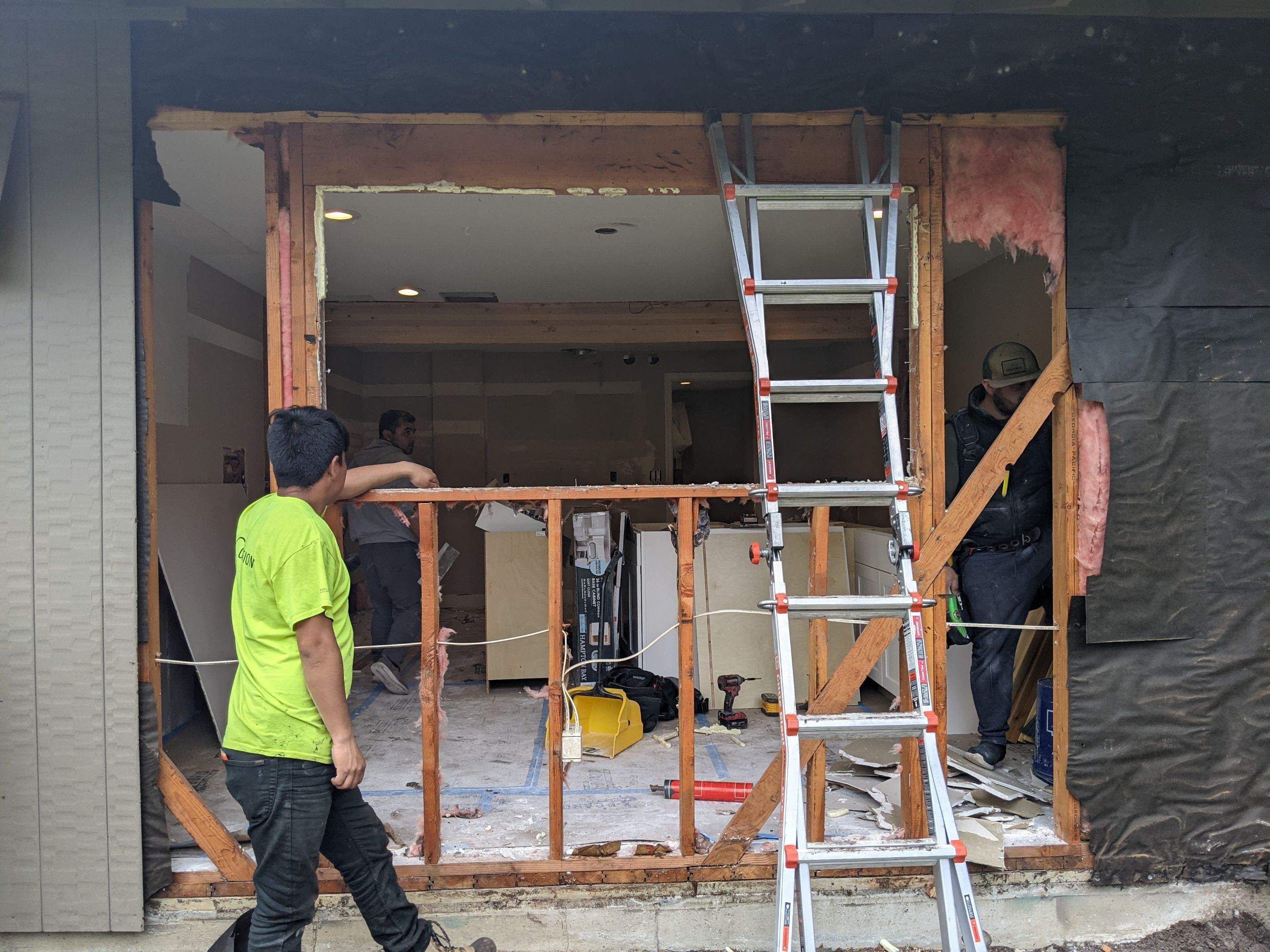 Large remodel by Hawthorne General Construction