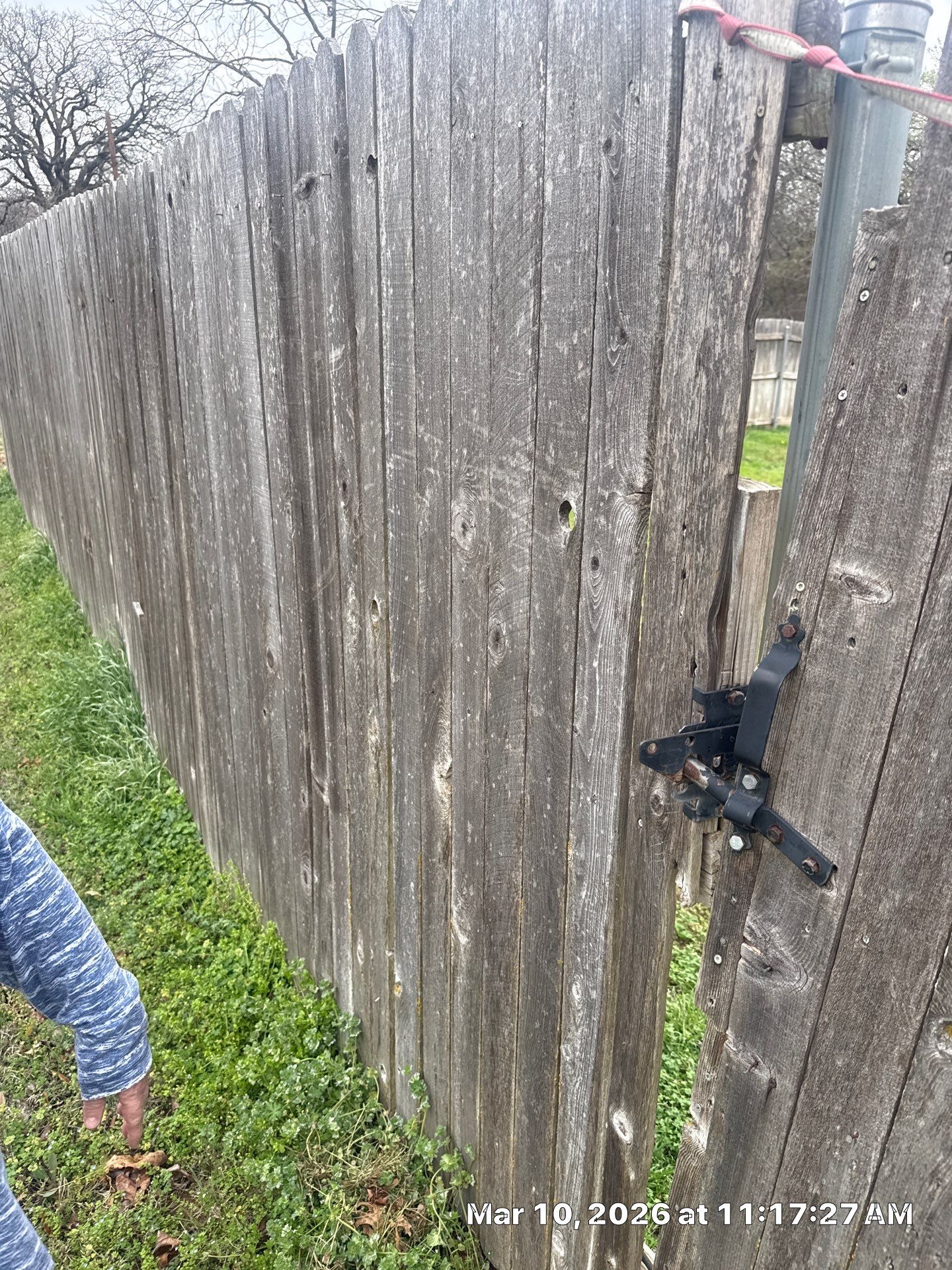 Project in Burleson, TX by Moseley Fence