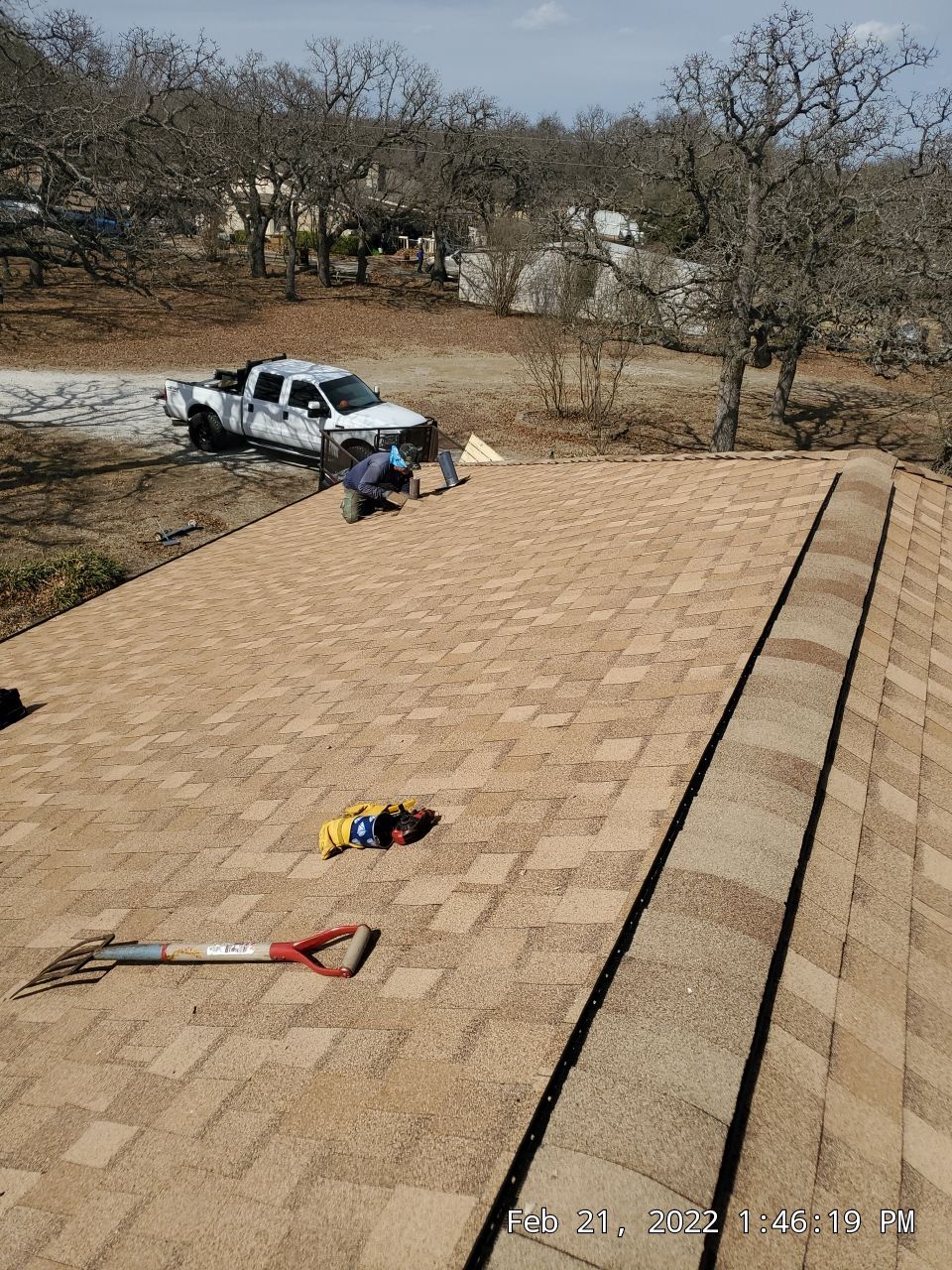 Residential Roofing Installation using ATLAS Pinnacle Pristine Shingles by Harvey Roofing & Construction