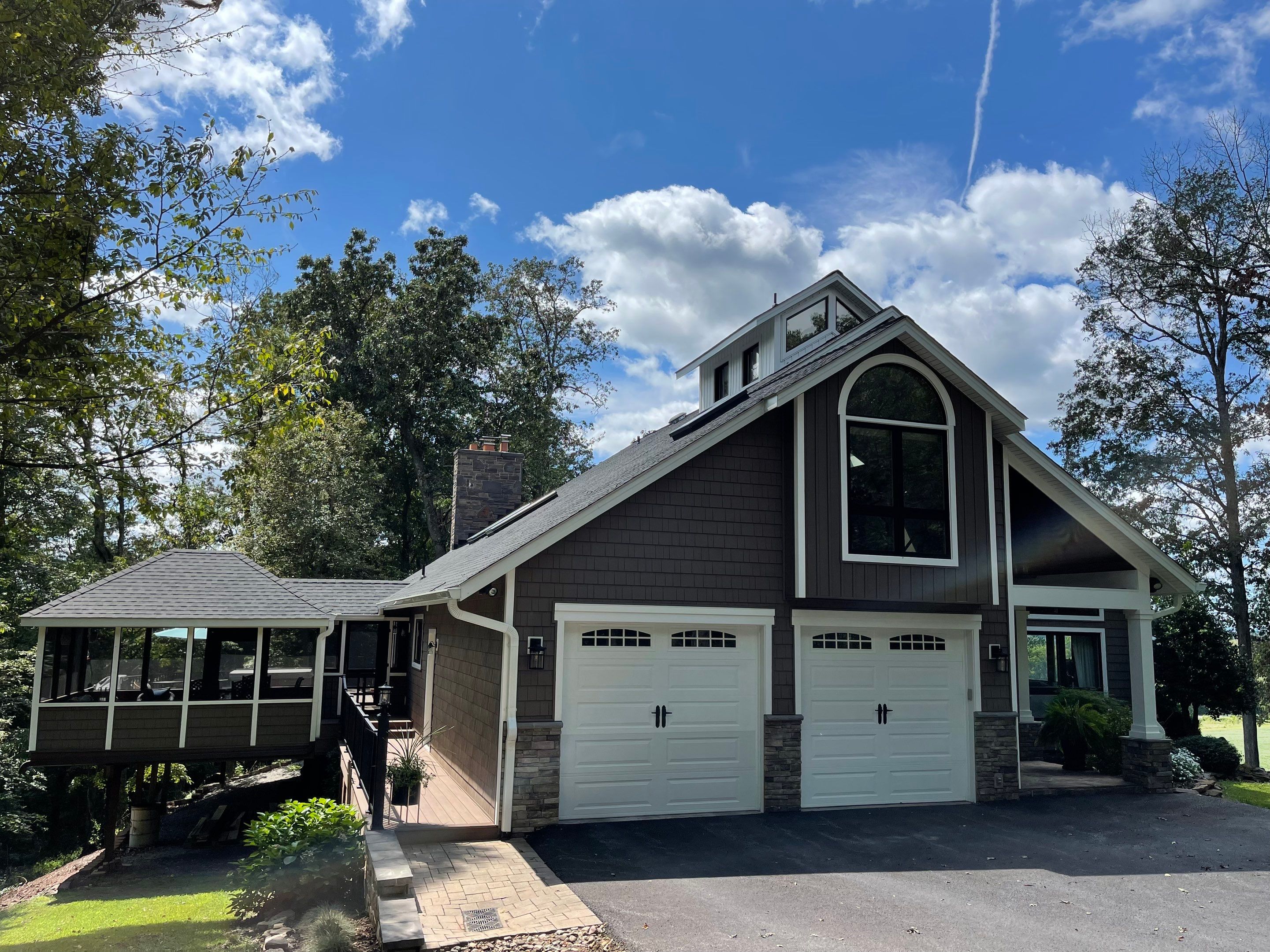 Roof, Siding, Soffit, Trim, and Gutter replacement by American Home Contractors