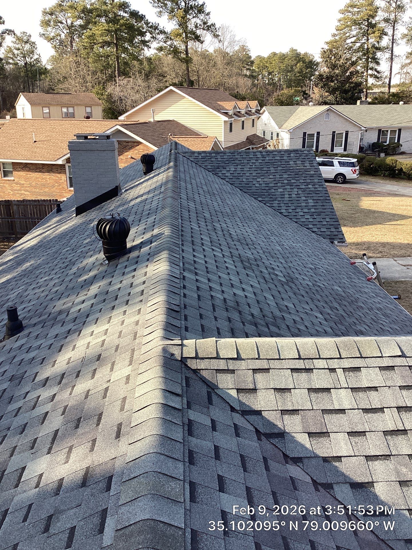 Residential Roof Replacement in Fayetteville, NC by Roofing Solutions