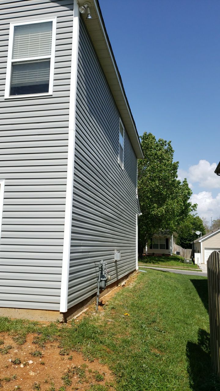 House Wash using cleaner by Power Wash Masters LLC