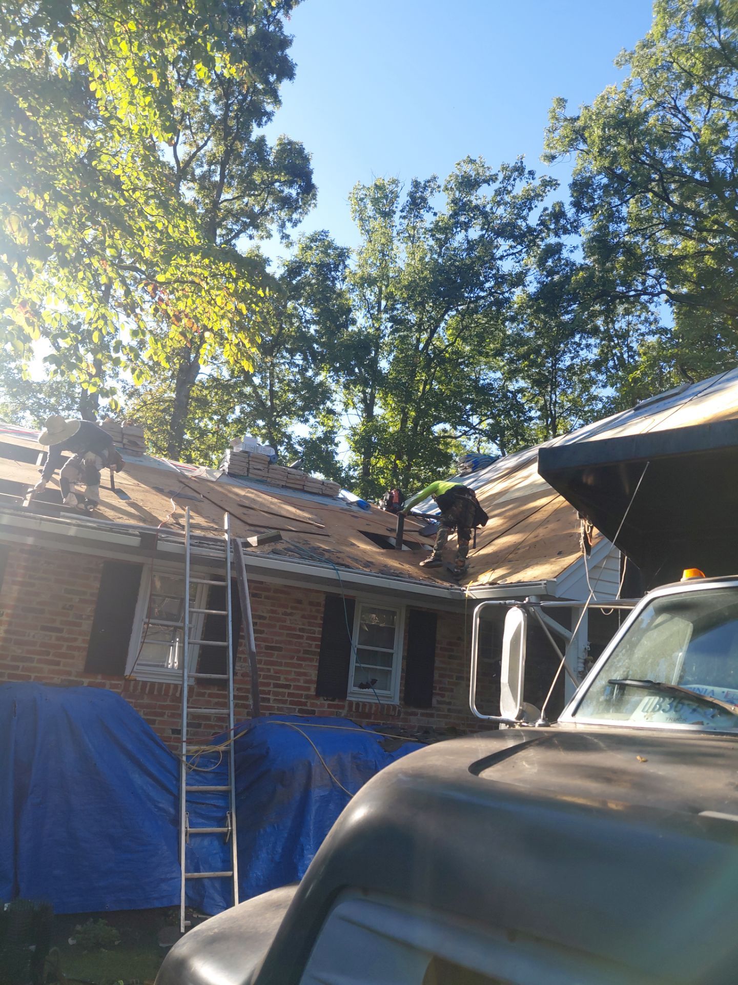 Falls Church: Residential Roof Replacement with CertainTeed Landmark in Moire Black  by RM Banning, Inc.