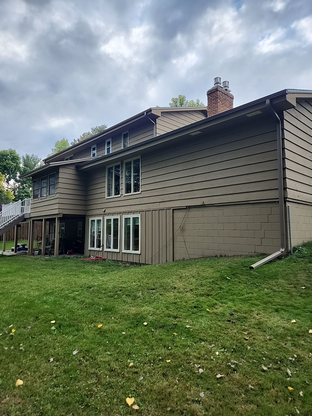 5" Gutters in Plymouth by Next Level Seamless Gutters / Exteriors Inc.