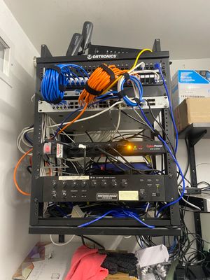 Structured cabling installation by CimaSolutions