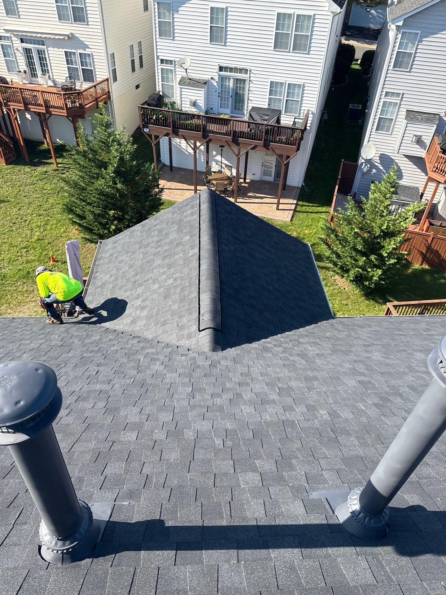Alexandria: Residential Roof Replacement with CertainTeed Landmark Pro in Max Def Charcoal Black by RM Banning, Inc.
