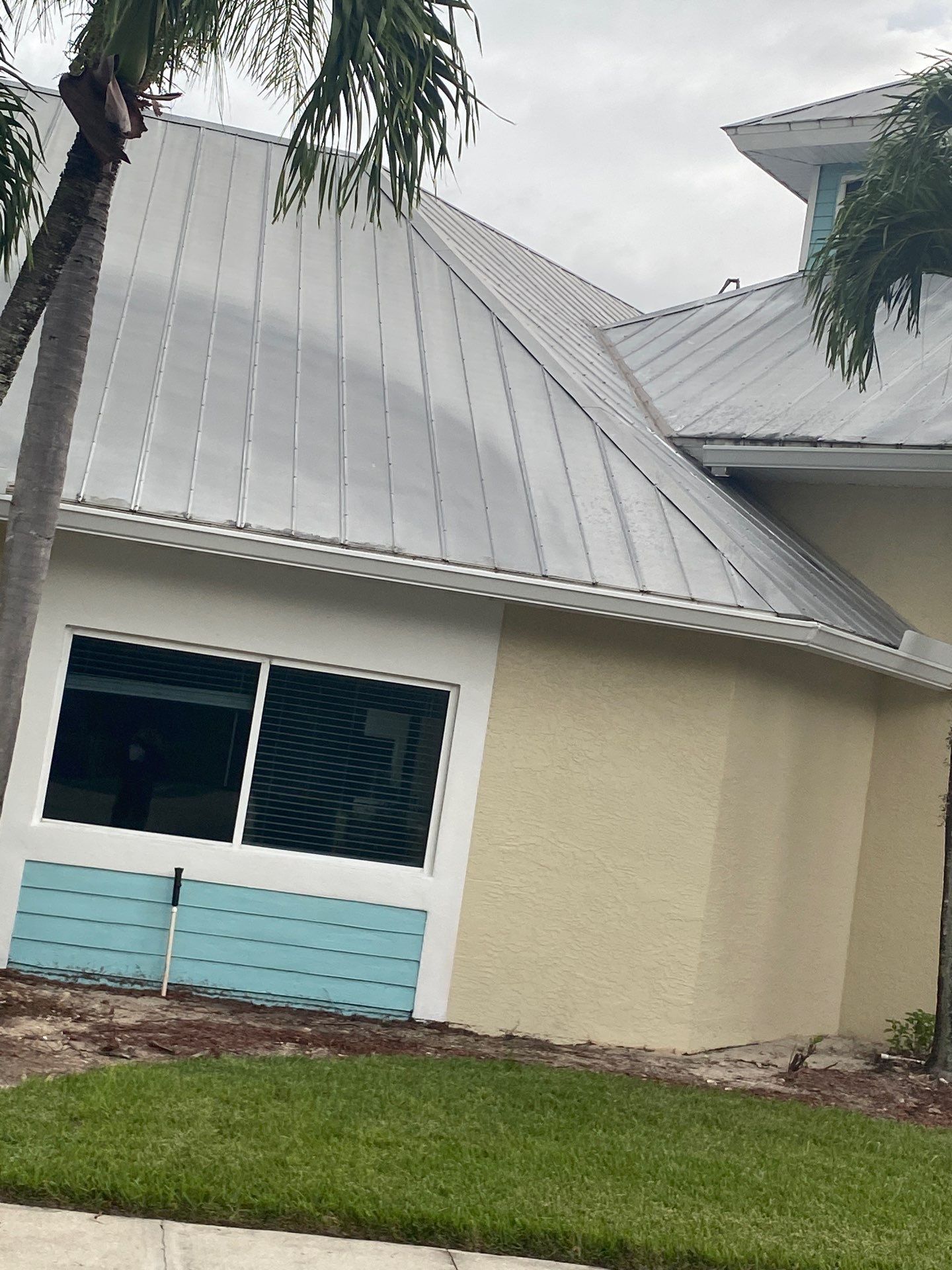 White K-Style Gutters in Fort Myers FL by Gutter Professors