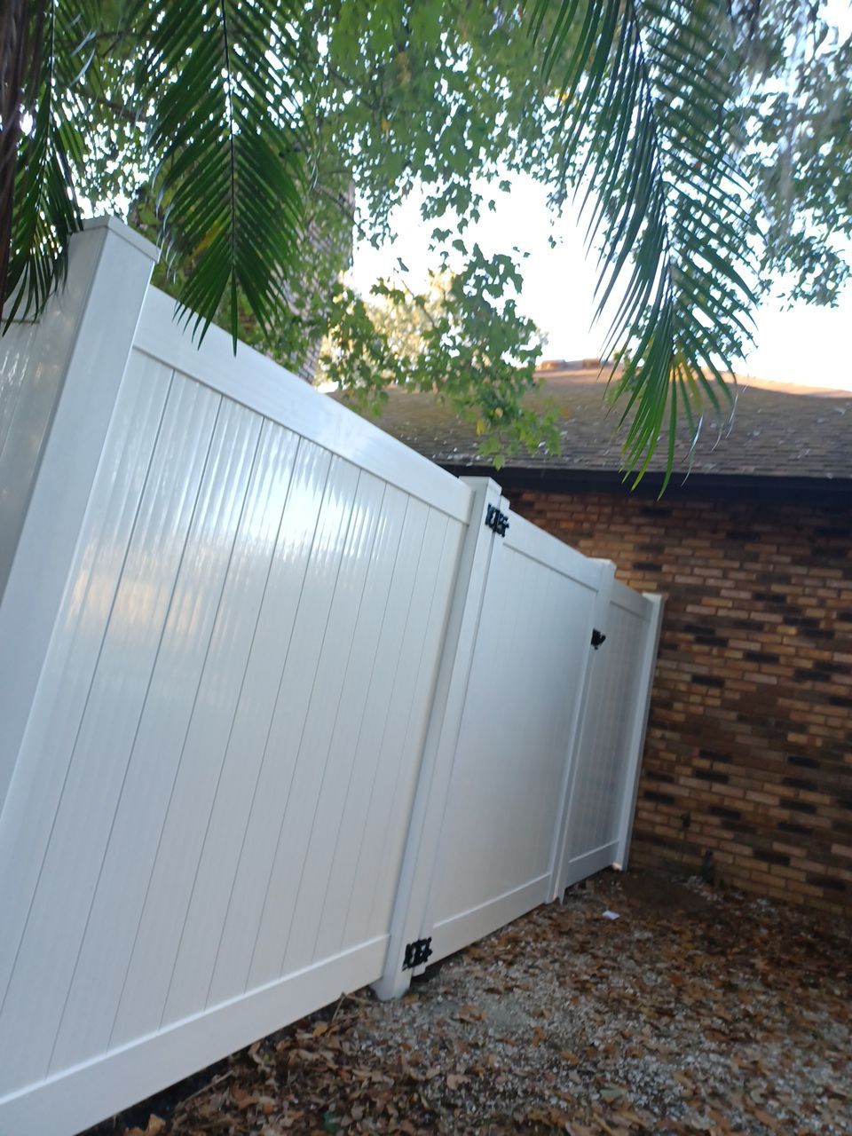 Bradenton, FL 6ft. Tall White Vinyl Privacy Fence  by Asap fence and gates, LLC