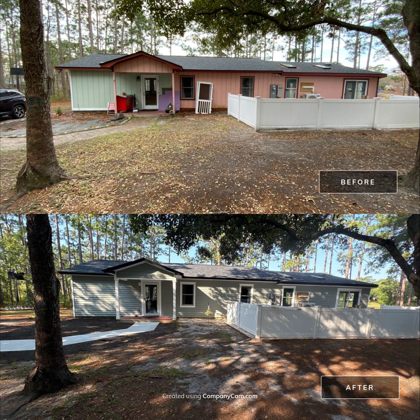 Southport Siding Replacement Featuring CertainTeed Vinyl and Andersen Windows by Ideal Siding Wilmington, NC