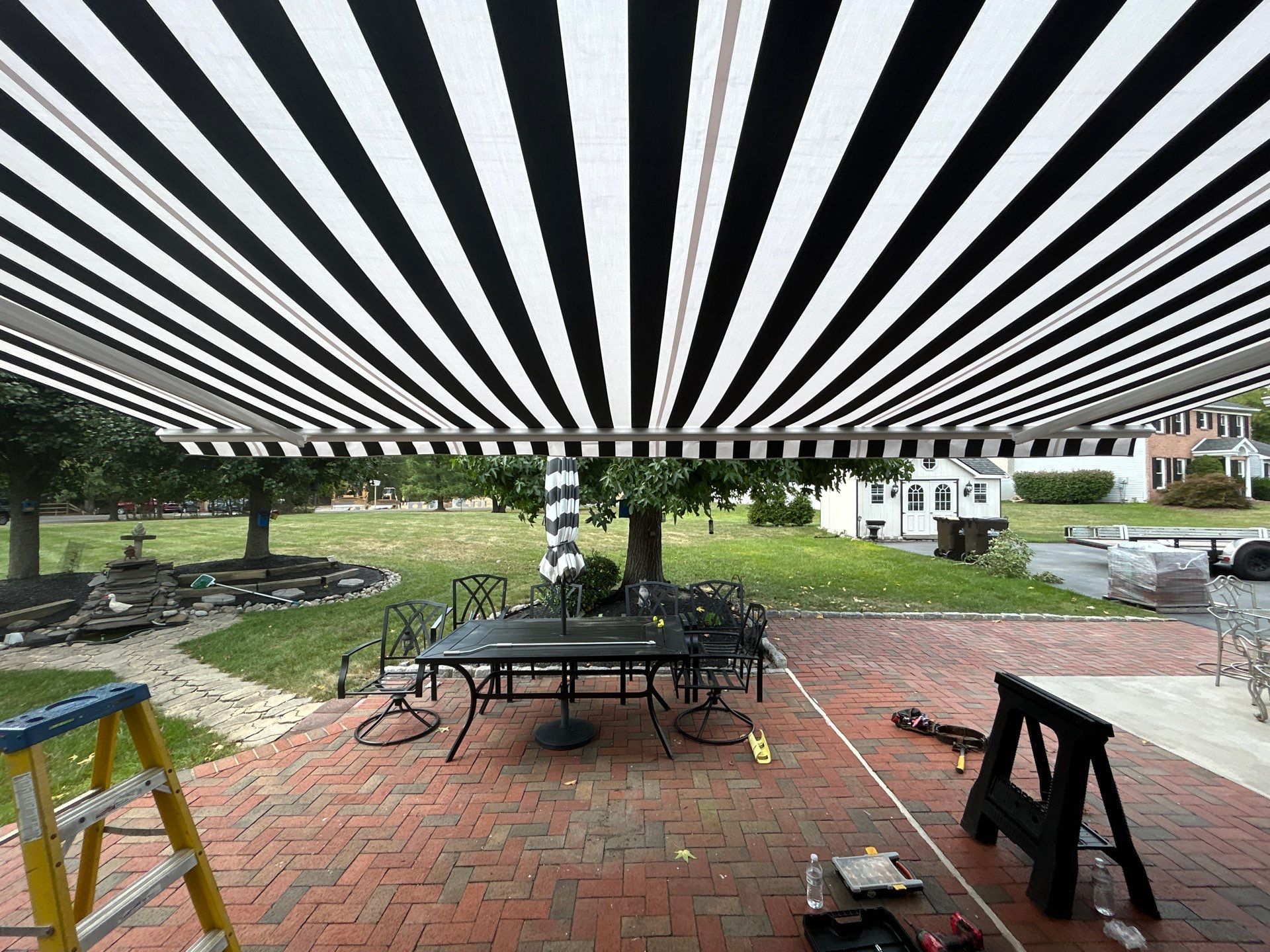 SunSetter Awning in Warrington - 19 foot Platinum Plus (Semi-Cassette) Motorized XXL (13'1" Projection) by DOUGLAS L GIBSON ENTERPRISES INC