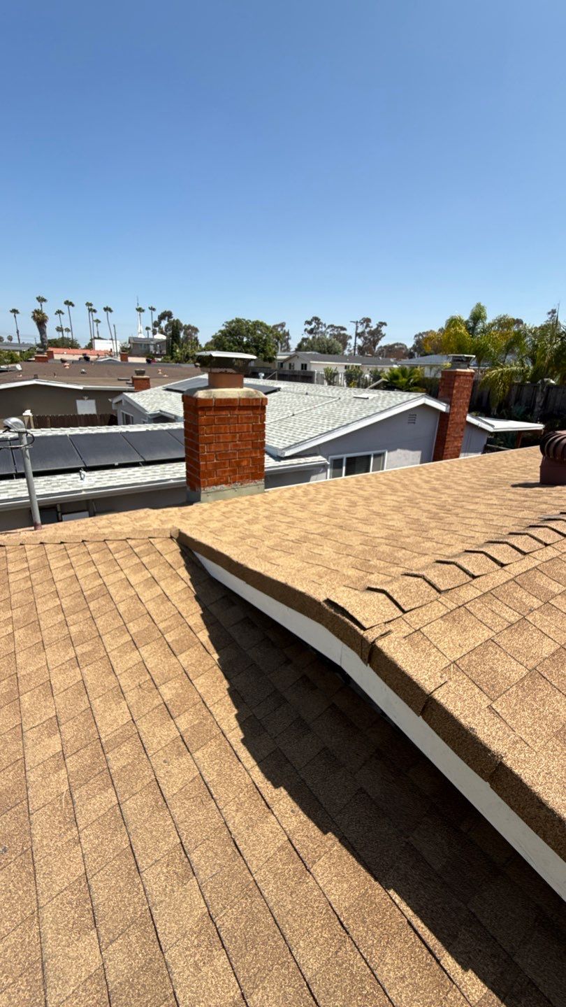 Asphalt Shingle Roof Repair and Fascia Maintenance in San Diego by Reliable Roofing San Diego Inc.