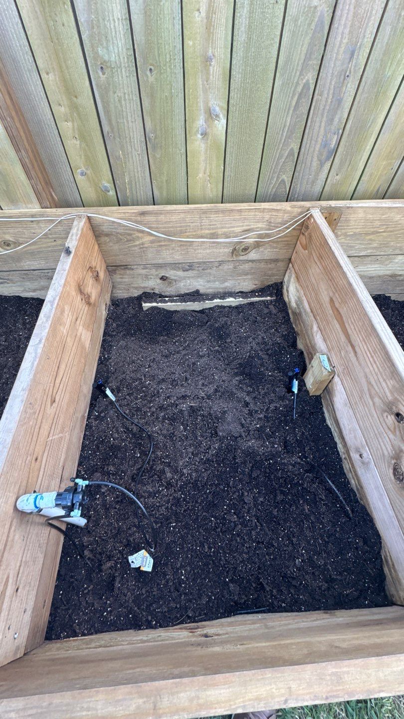 Raised Bed Restoration & Irrigation Upgrade by Texas Urban Elements