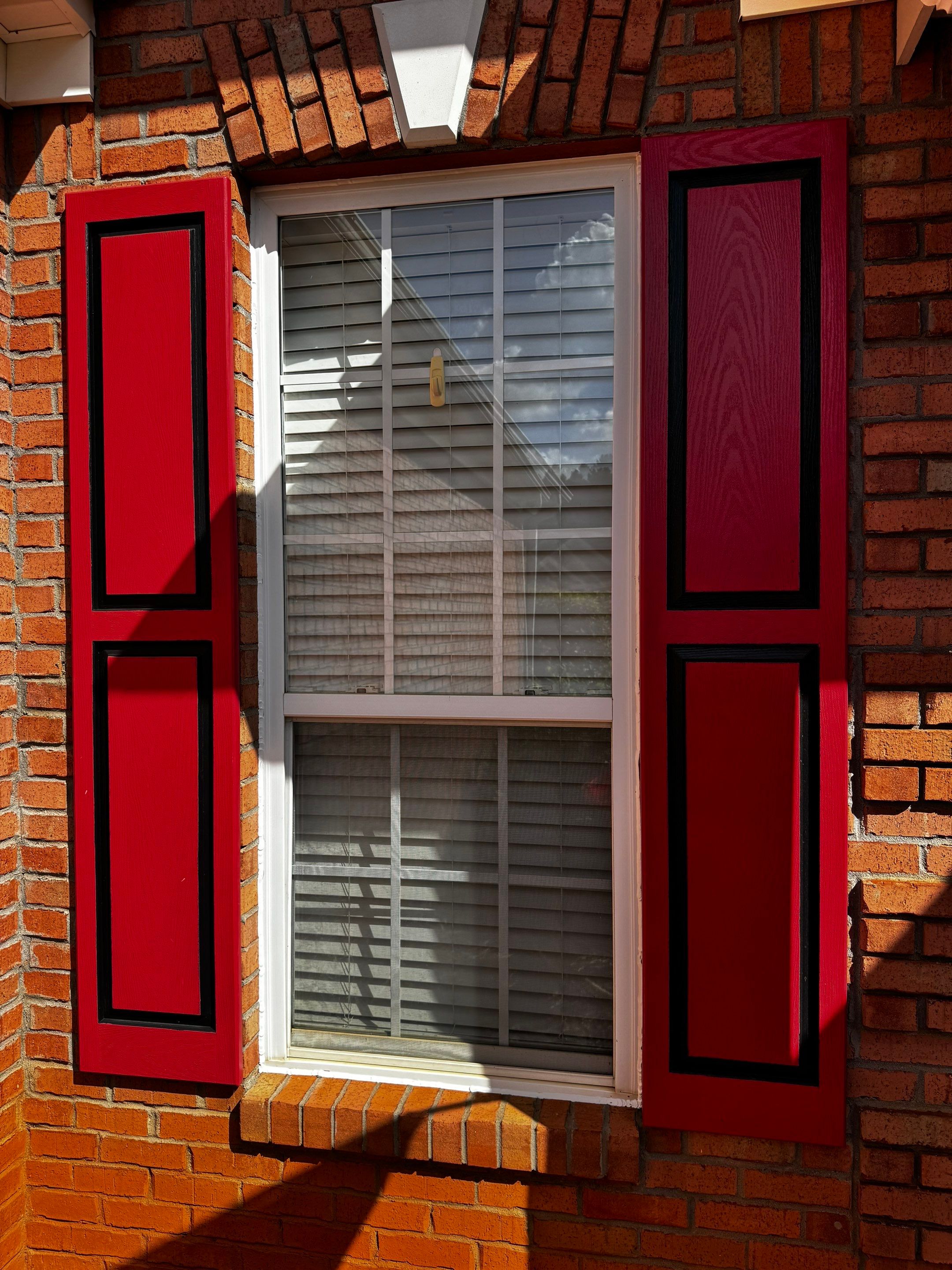 Exterior Window Caulking and Sealing for Brick Home in Conyers by PGP Surface Solutions, LLC