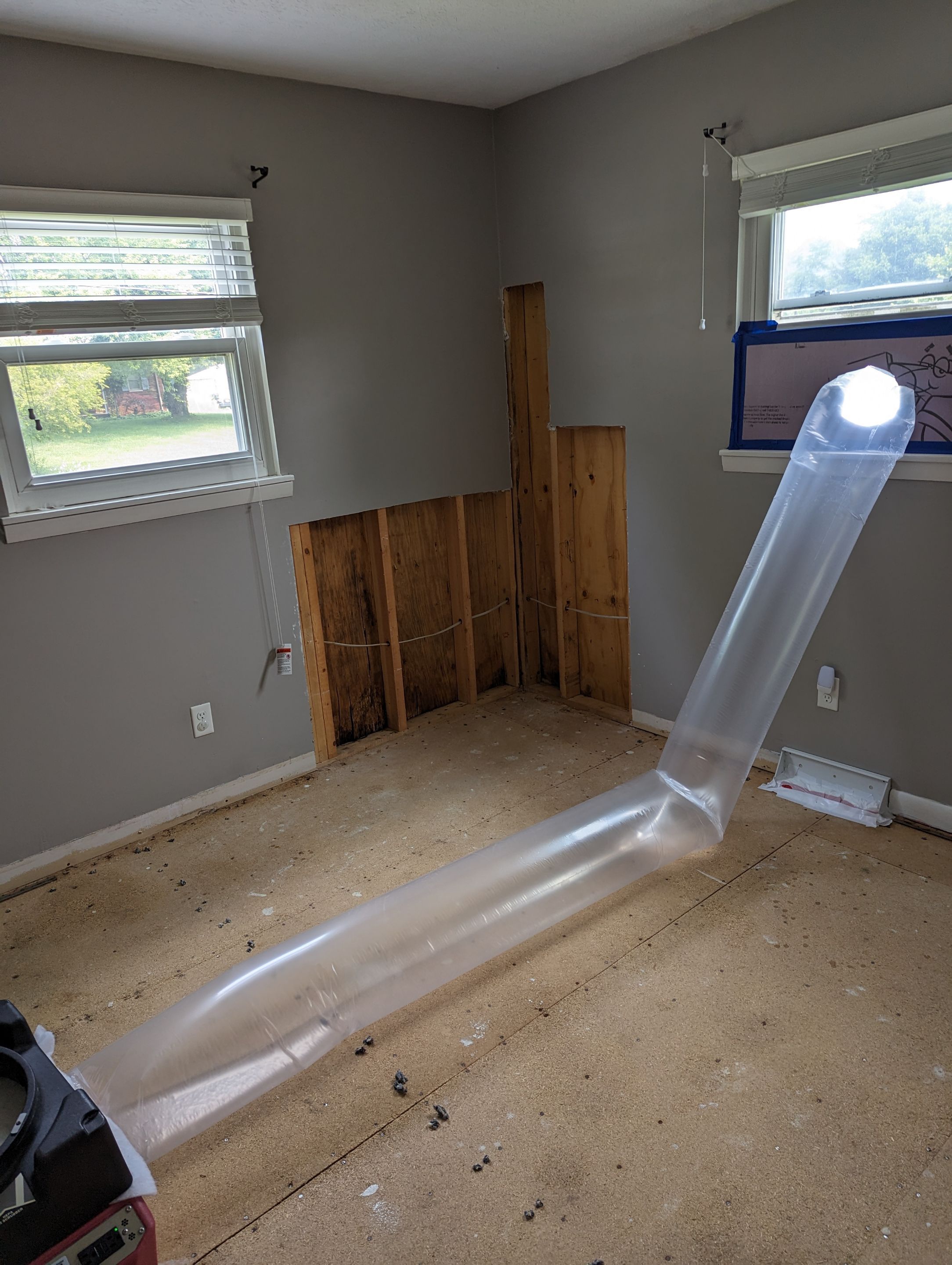 Mold Remediation in Bedroom  by ANR Restoration