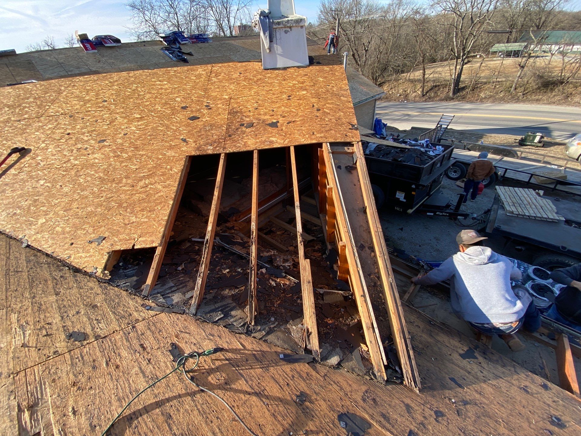 Project in Durant by BANA Roofing and Solar Supply